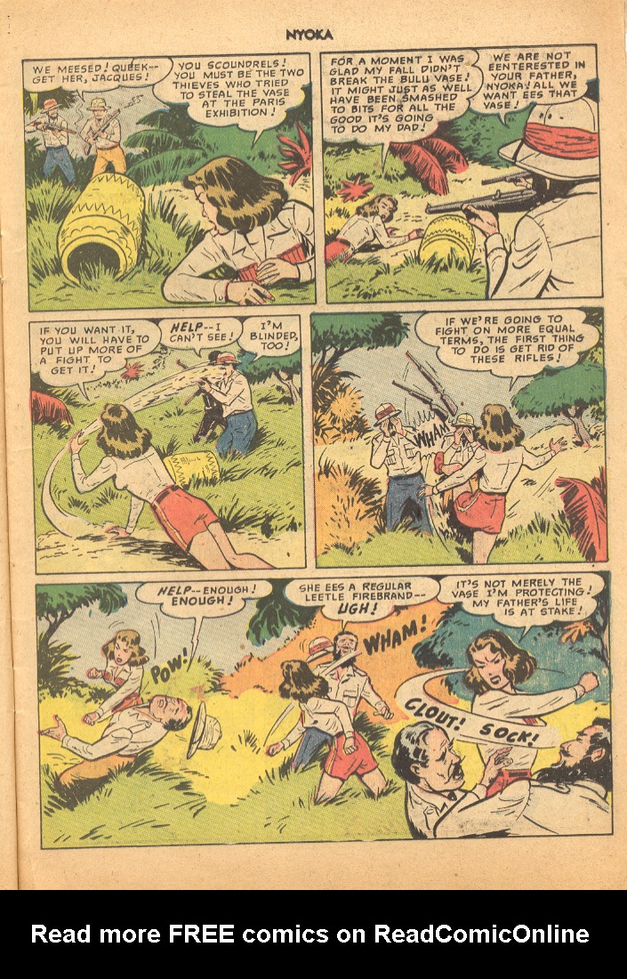 Read online Nyoka the Jungle Girl (1945) comic -  Issue #41 - 11