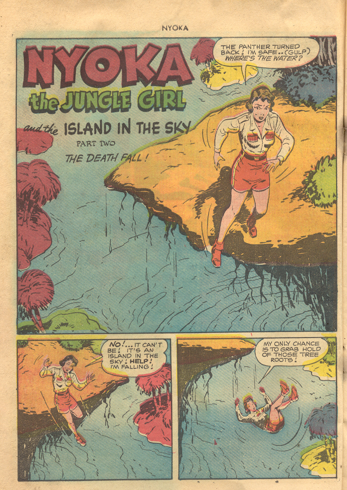 Read online Nyoka the Jungle Girl (1945) comic -  Issue #53 - 10