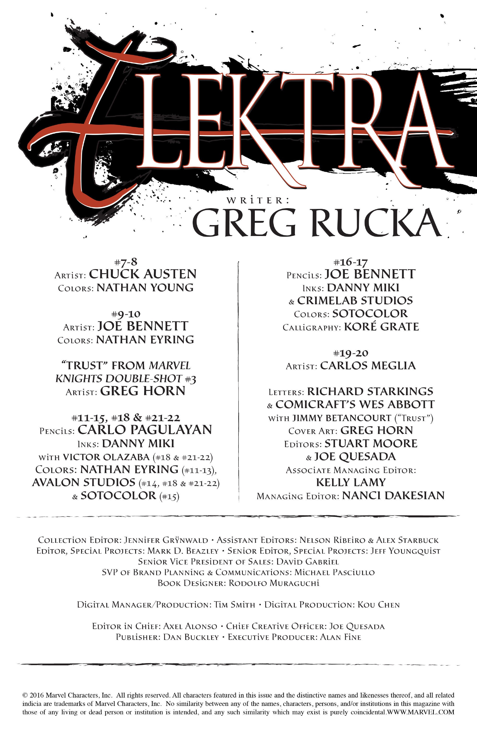 Read online Elektra (2001) comic -  Issue # _TPB Elektra by Greg Rucka Ultimate Collection (Part 1) - 3