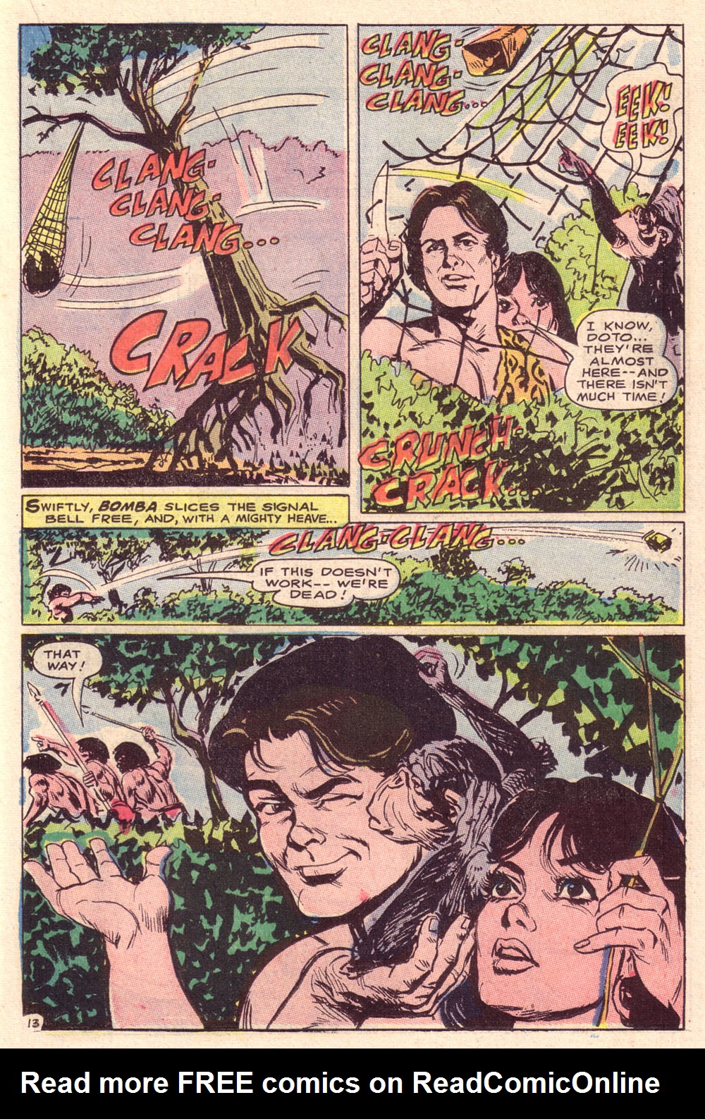Read online Bomba, The Jungle Boy comic -  Issue #4 - 19