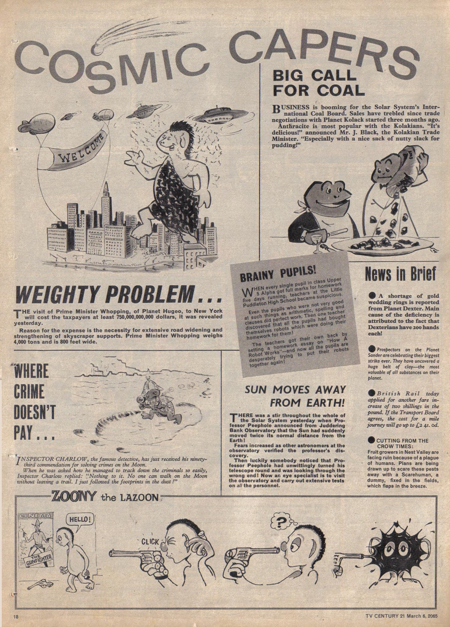 Read online TV Century 21 (TV 21) comic -  Issue #7 - 17