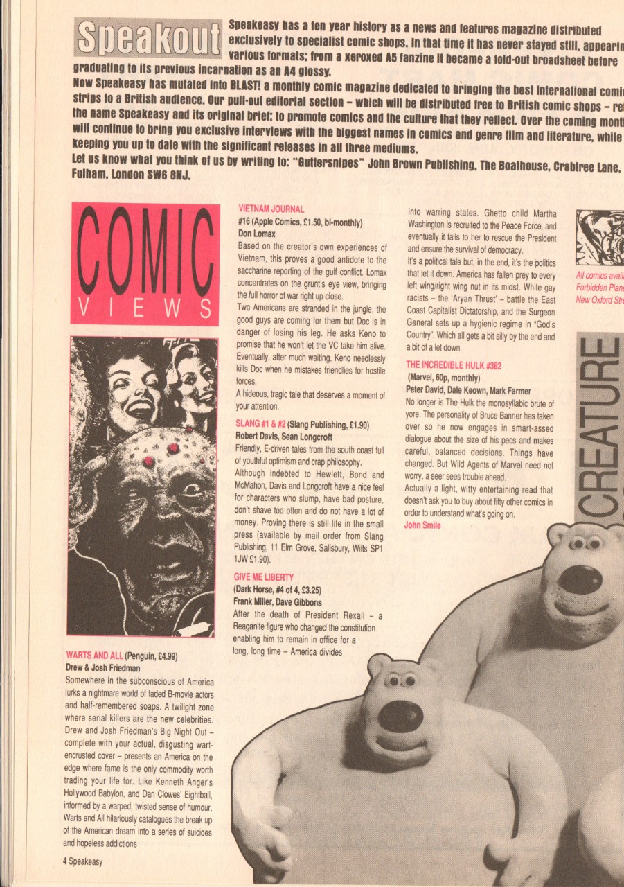 Read online Blast (1991) comic -  Issue #1 - 30