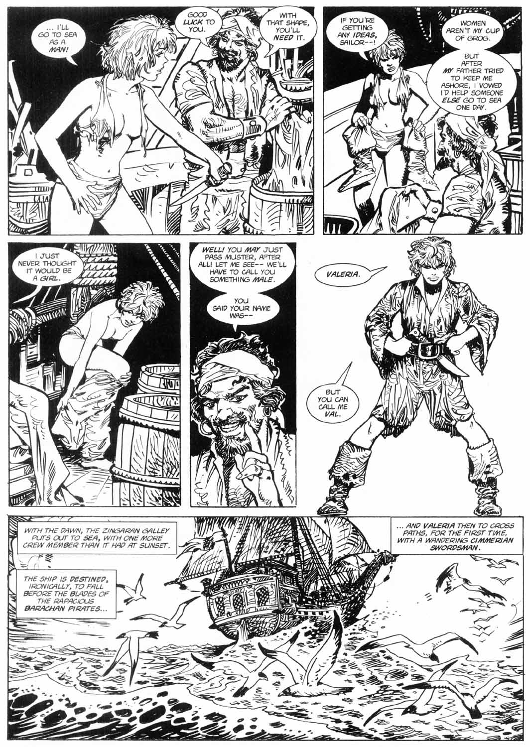 Read online The Savage Sword Of Conan comic -  Issue #225 - 59