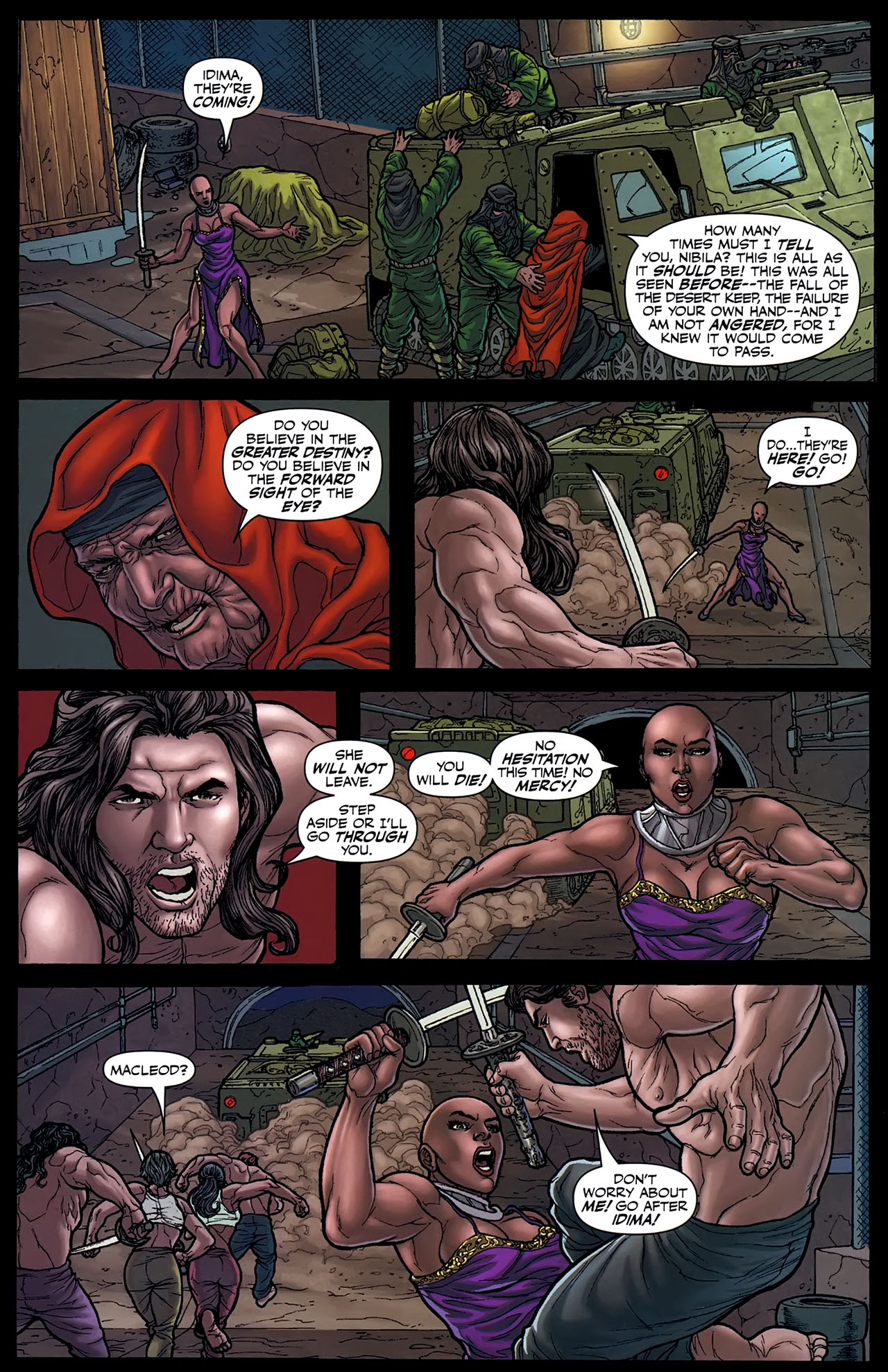 Read online Highlander comic -  Issue #11 - 19