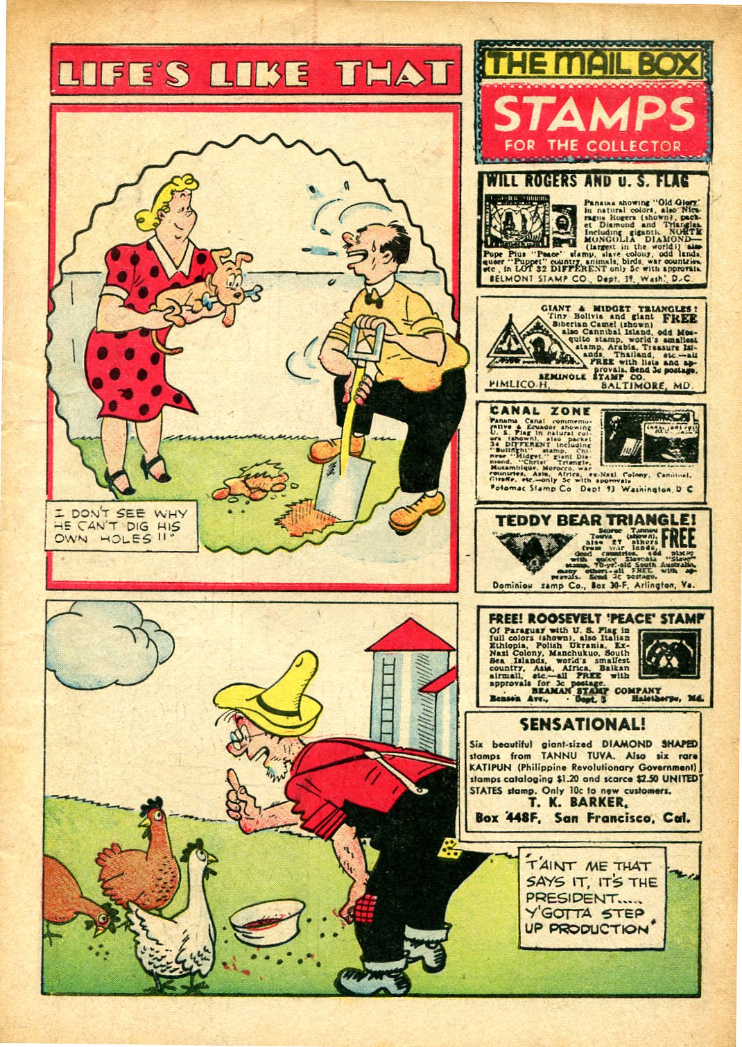 Read online Famous Funnies comic -  Issue #94 - 3