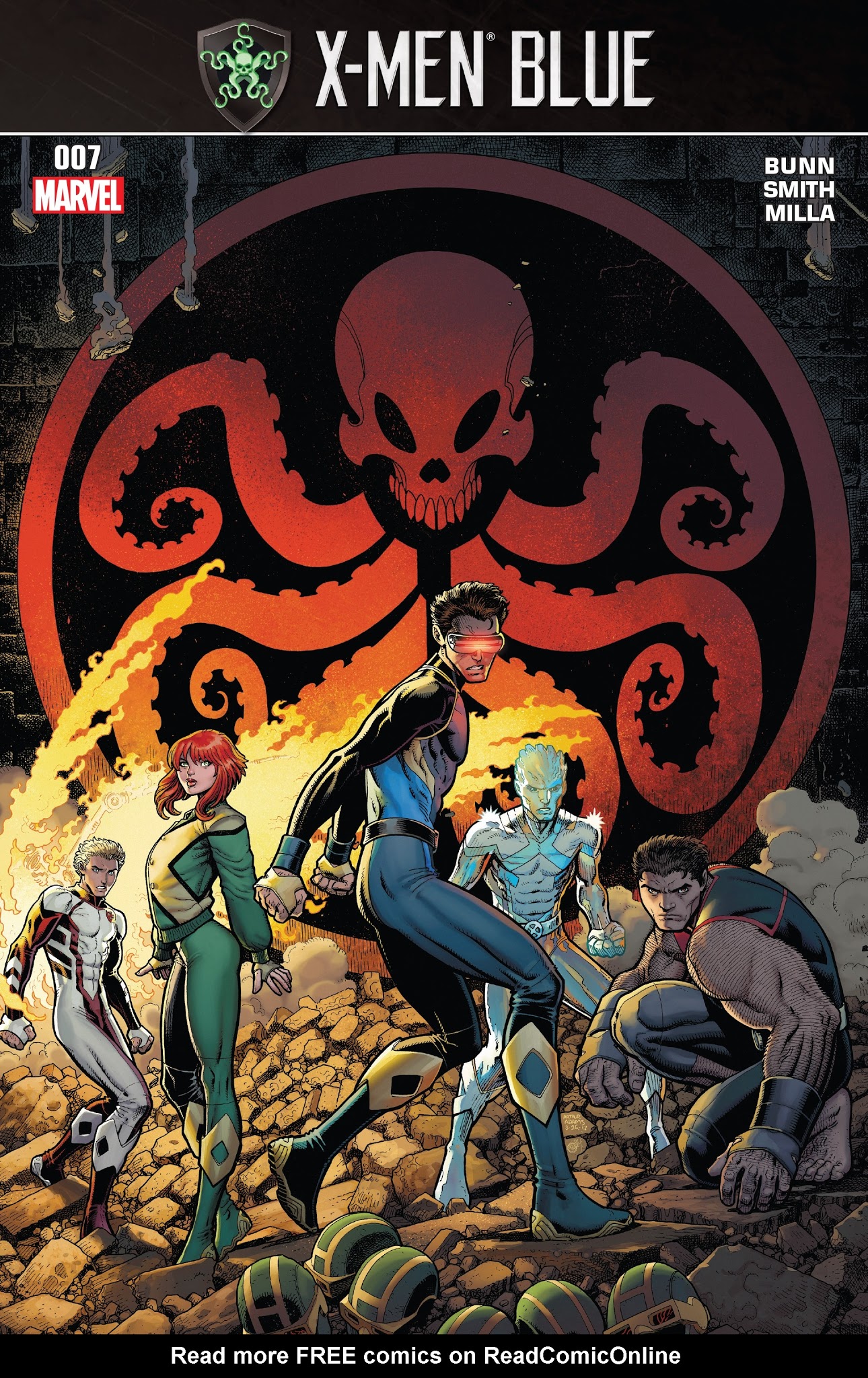 Read online X-Men: Blue comic -  Issue #7 - 1