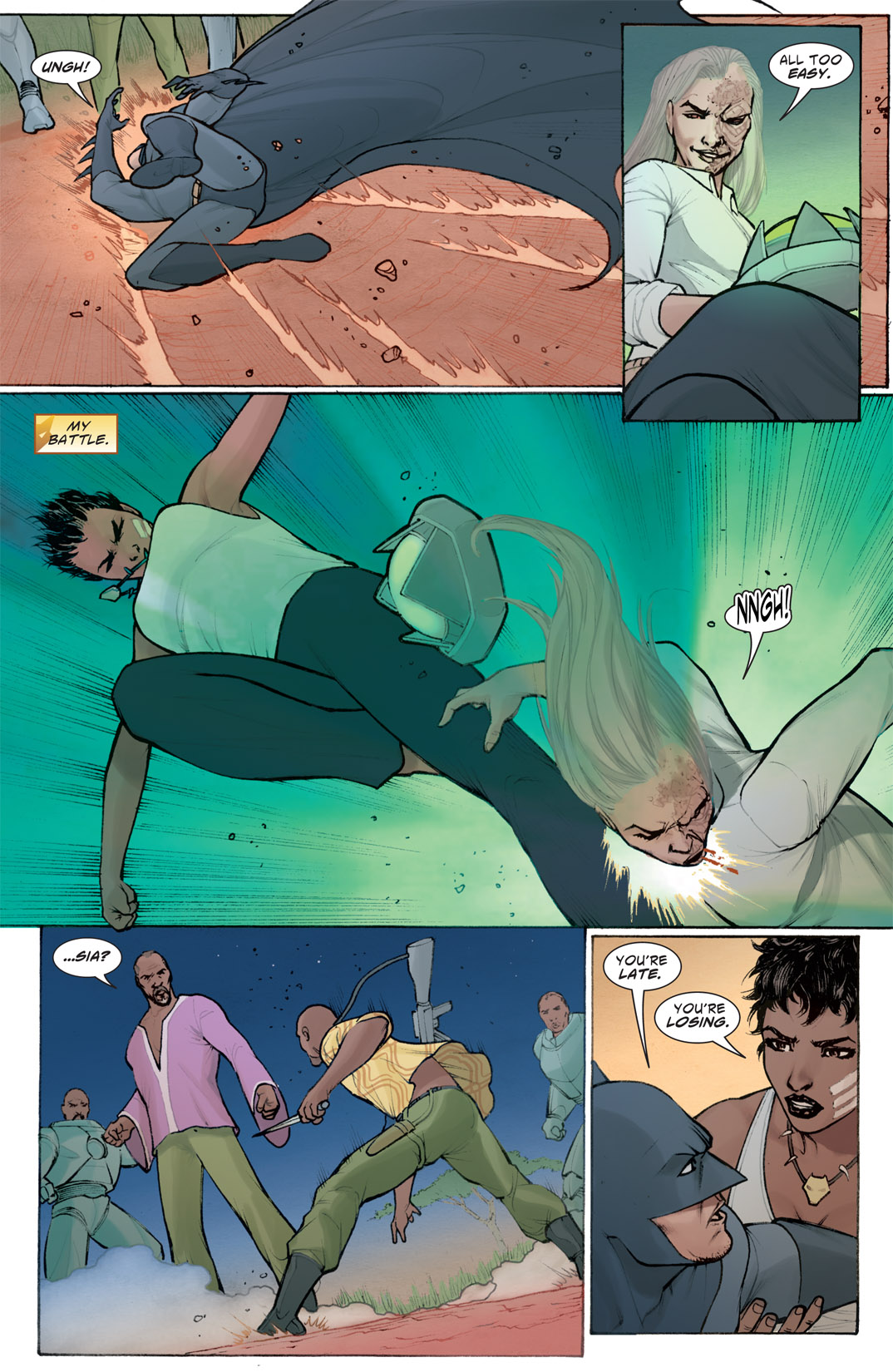 Read online Vixen: Return of the Lion comic -  Issue #5 - 8