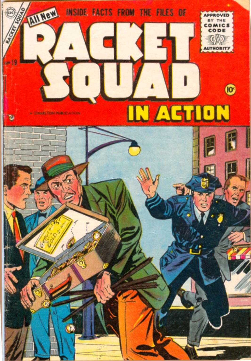 Read online Racket Squad in Action comic -  Issue #19 - 1