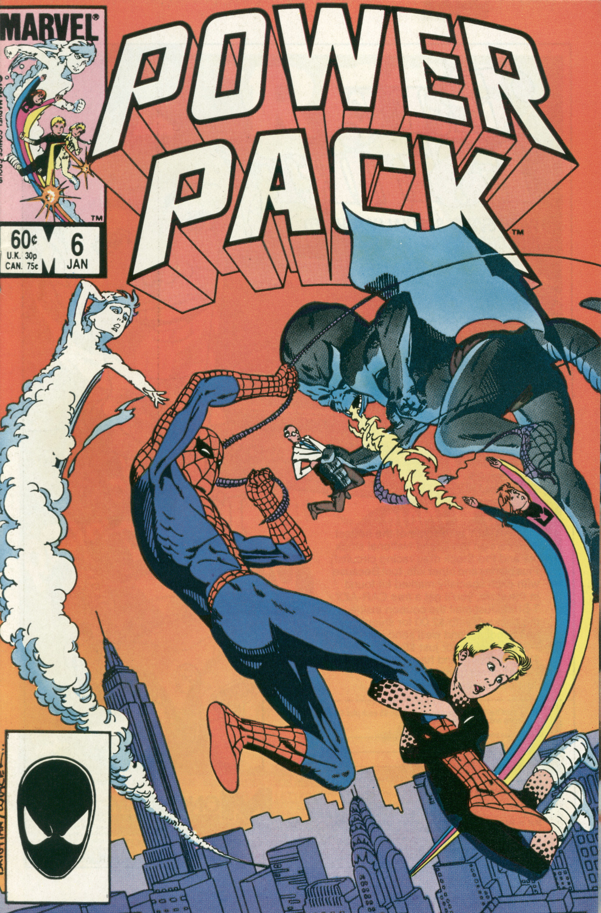 Read online Power Pack (1984) comic -  Issue #6 - 2