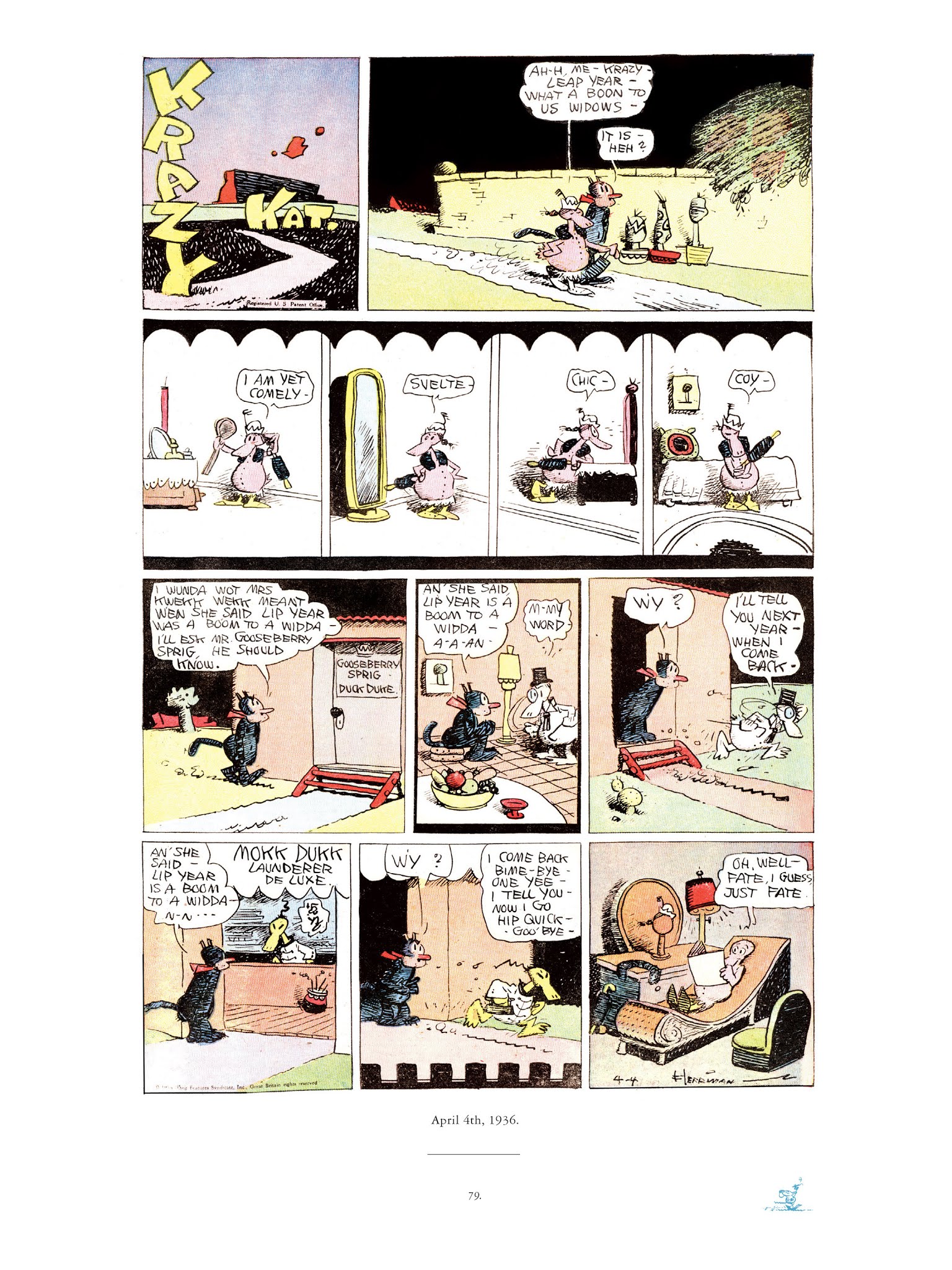 Read online Krazy & Ignatz comic -  Issue # TPB 9 - 77