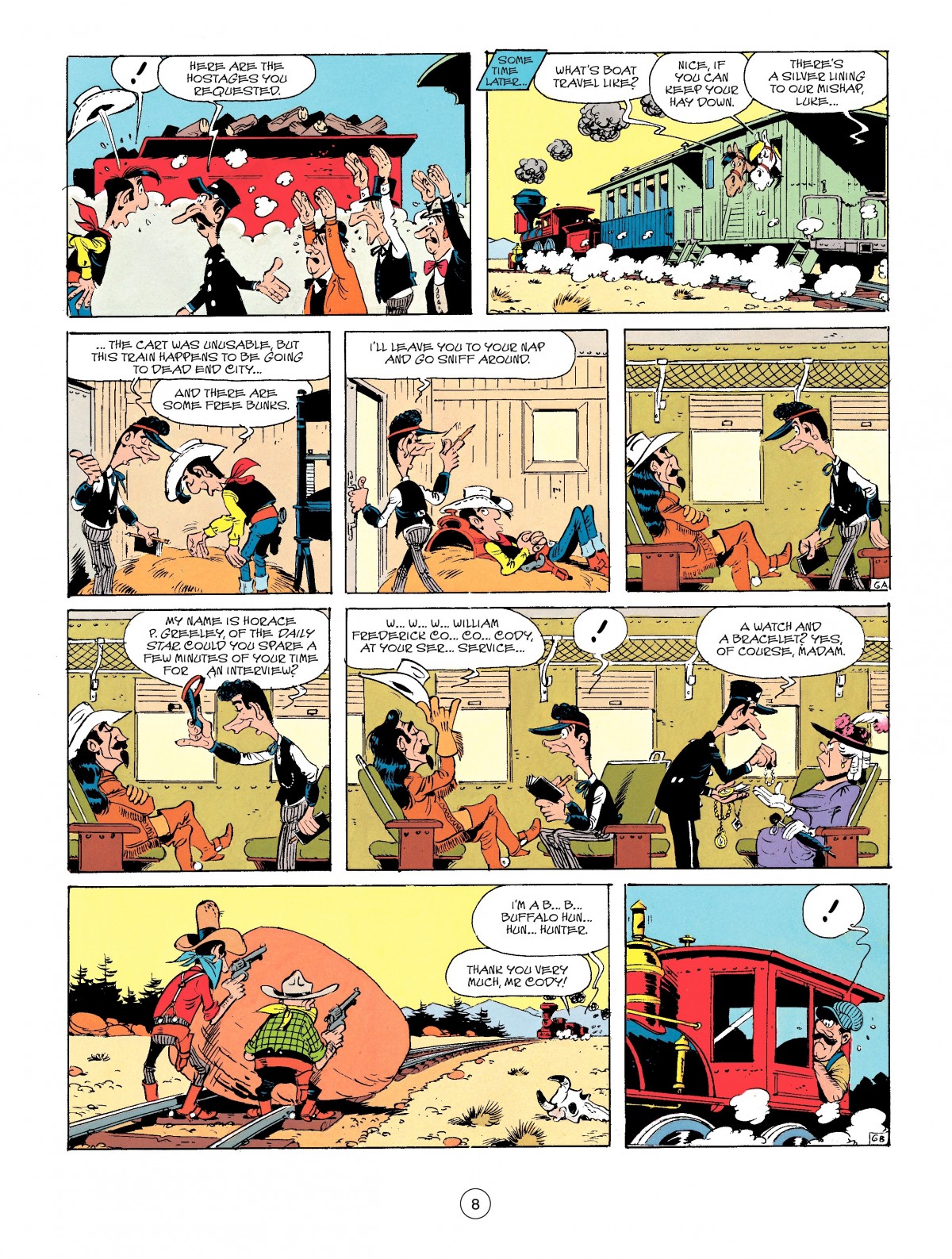 Read online A Lucky Luke Adventure comic -  Issue #41 - 8