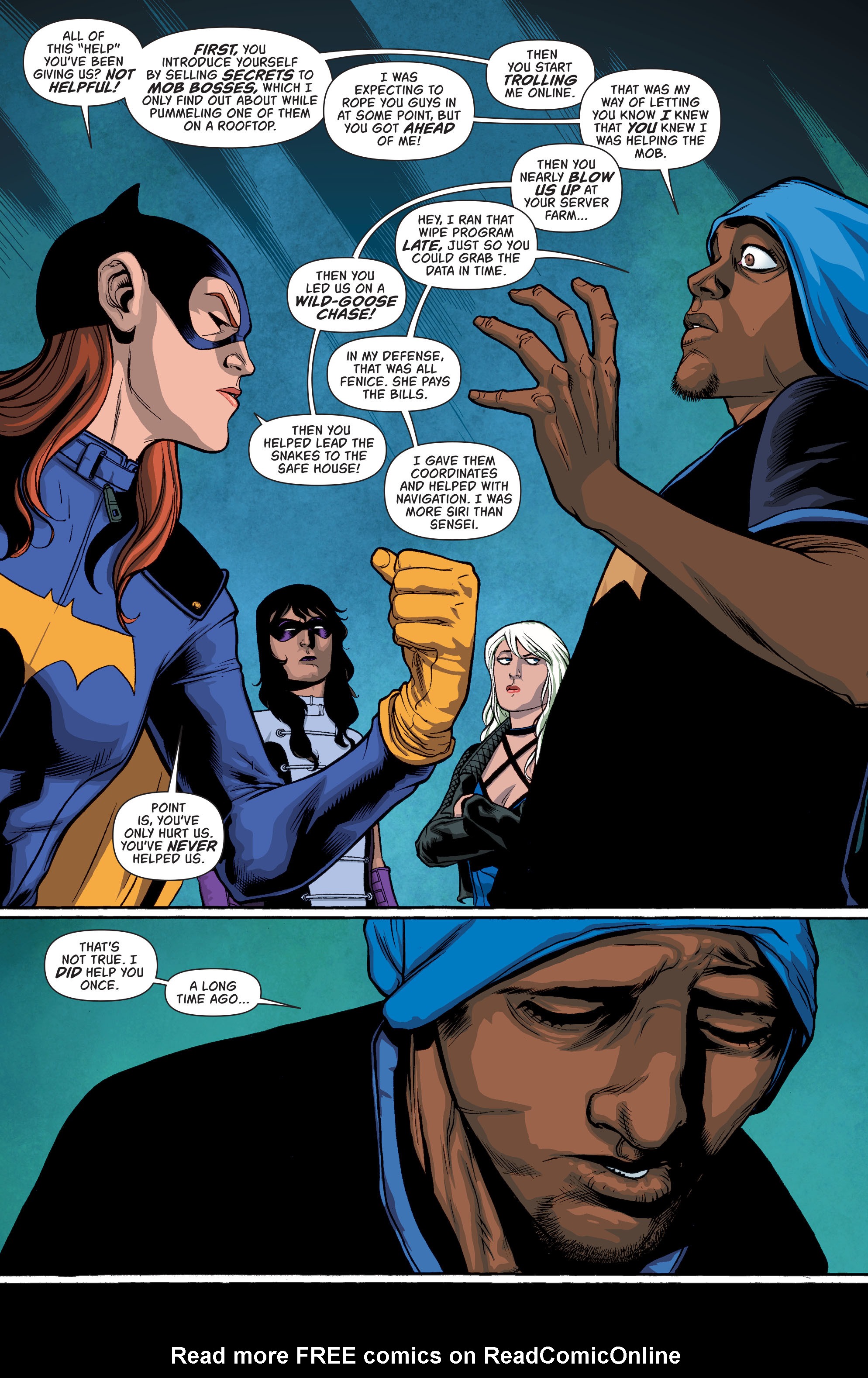 Read online Batgirl and the Birds of Prey comic -  Issue #5 - 12