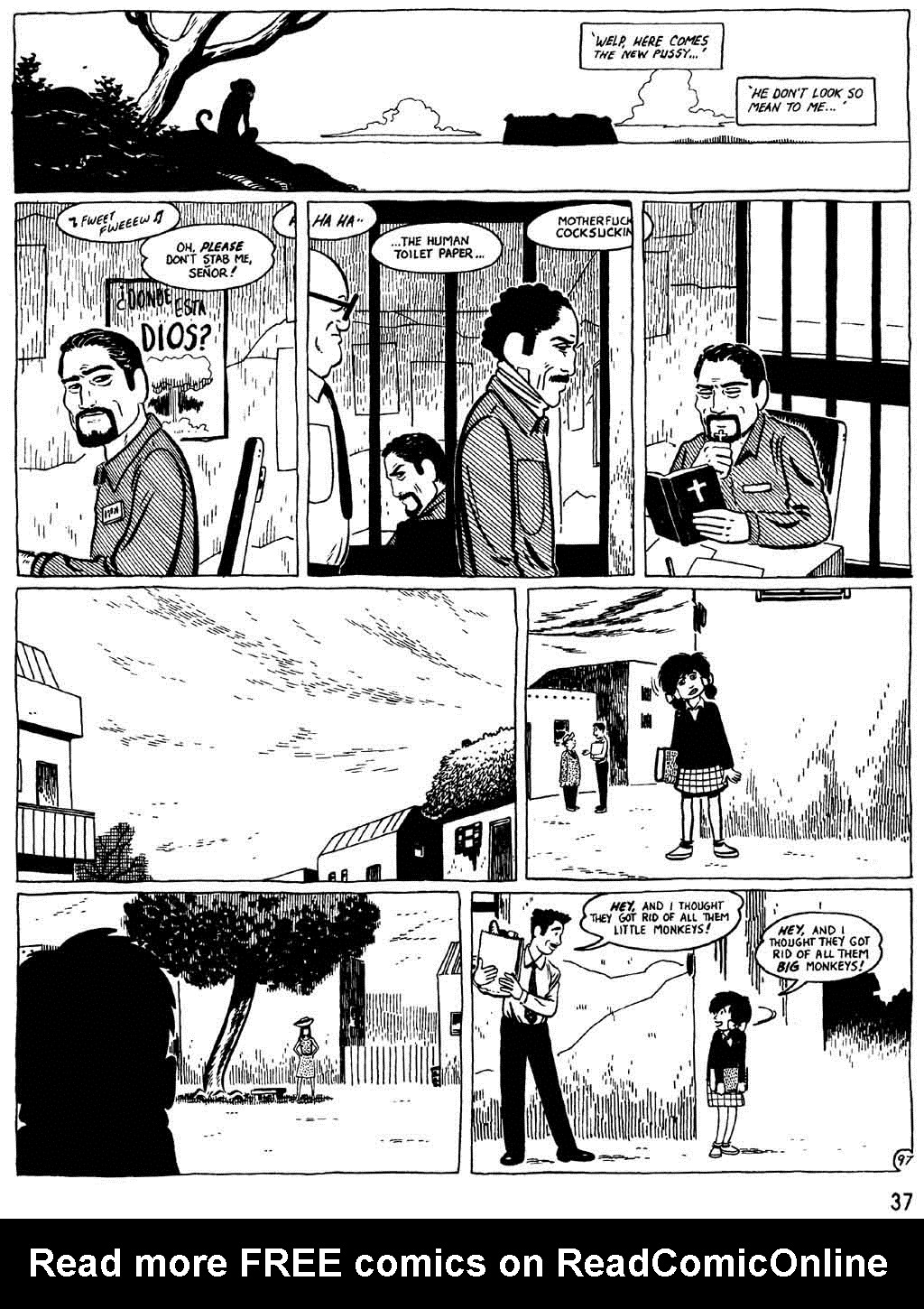 Read online Love and Rockets (1982) comic -  Issue #26 - 39