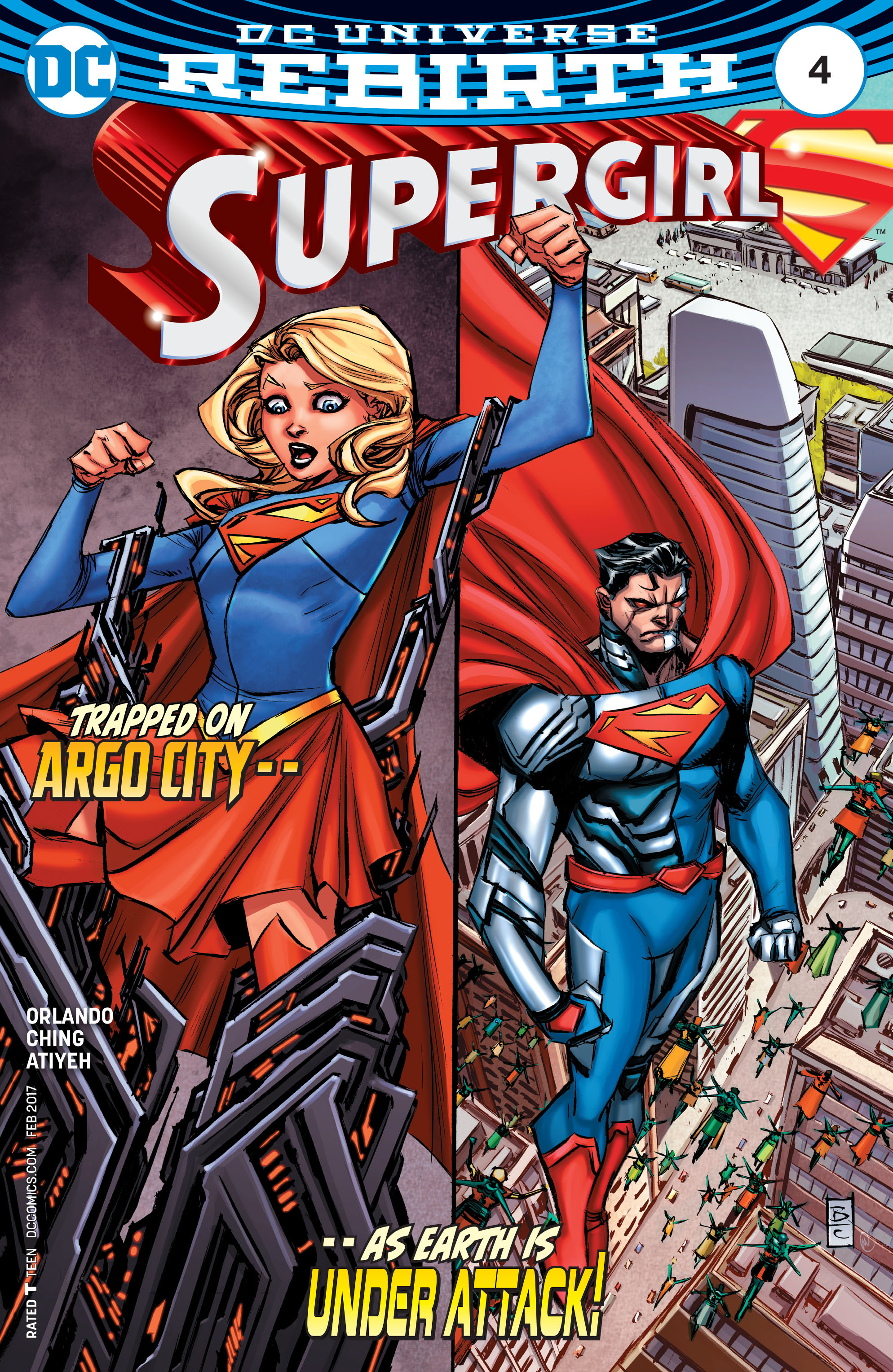Read online Supergirl (2016) comic -  Issue #4 - 1