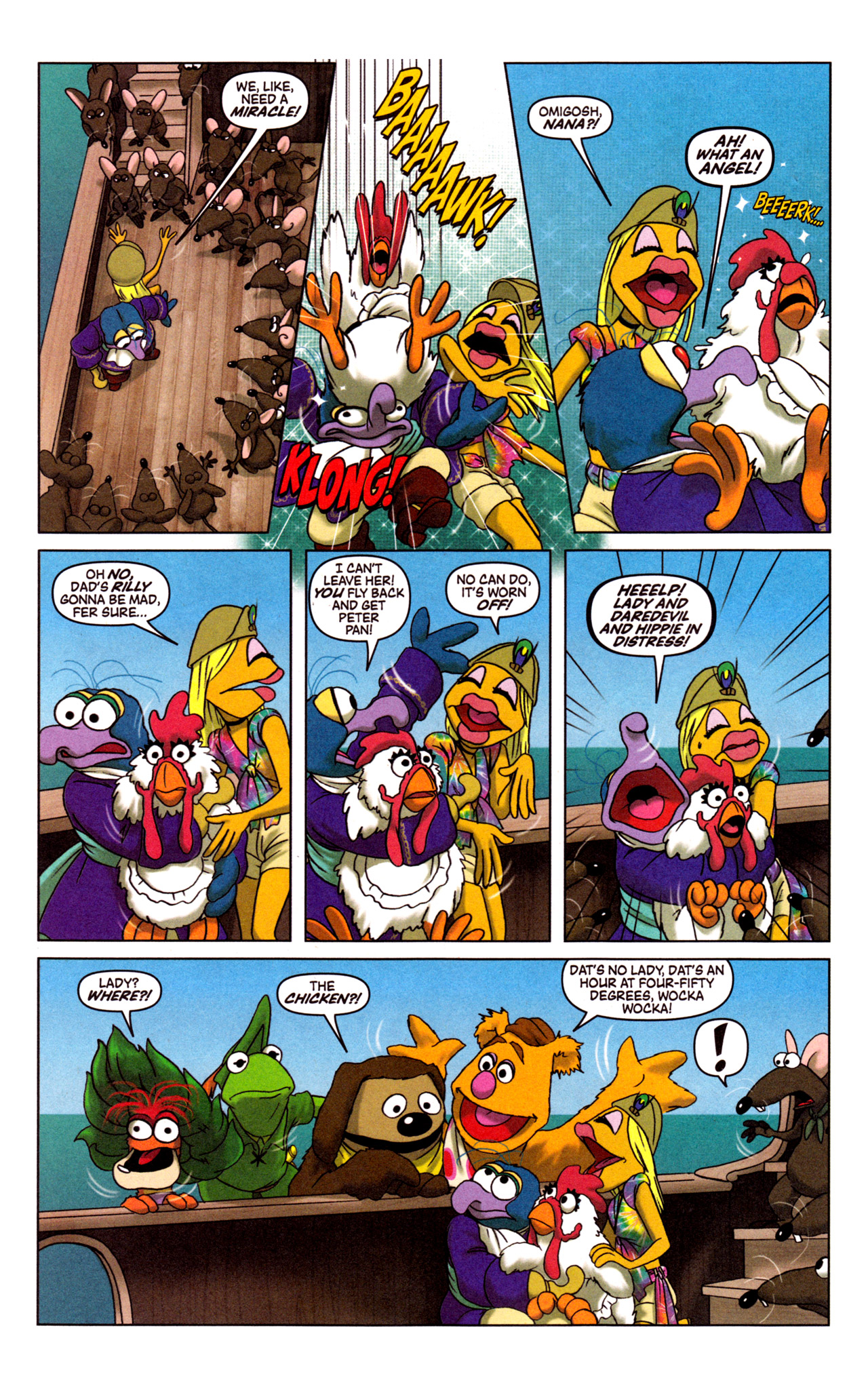 Read online Muppet Peter Pan comic -  Issue #4 - 14