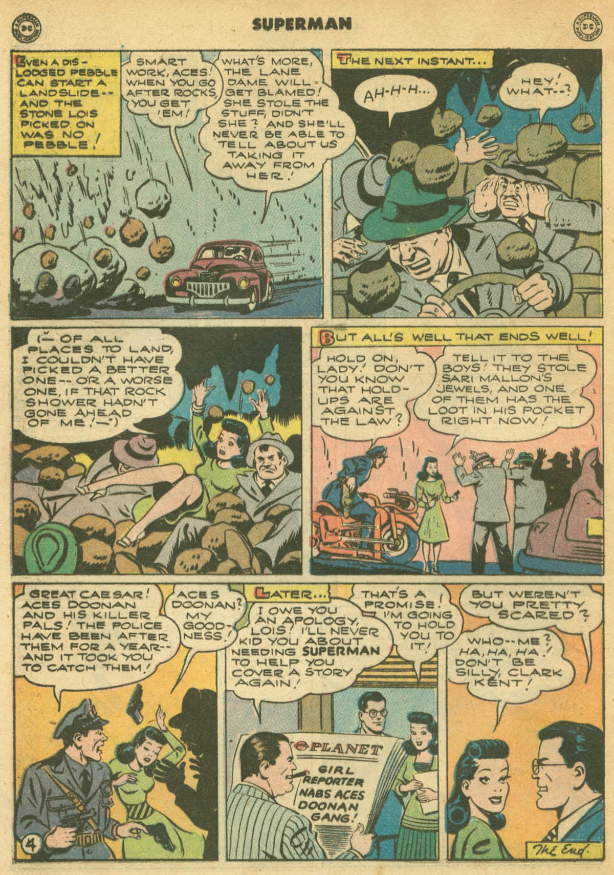 Read online Superman (1939) comic -  Issue #31 - 33