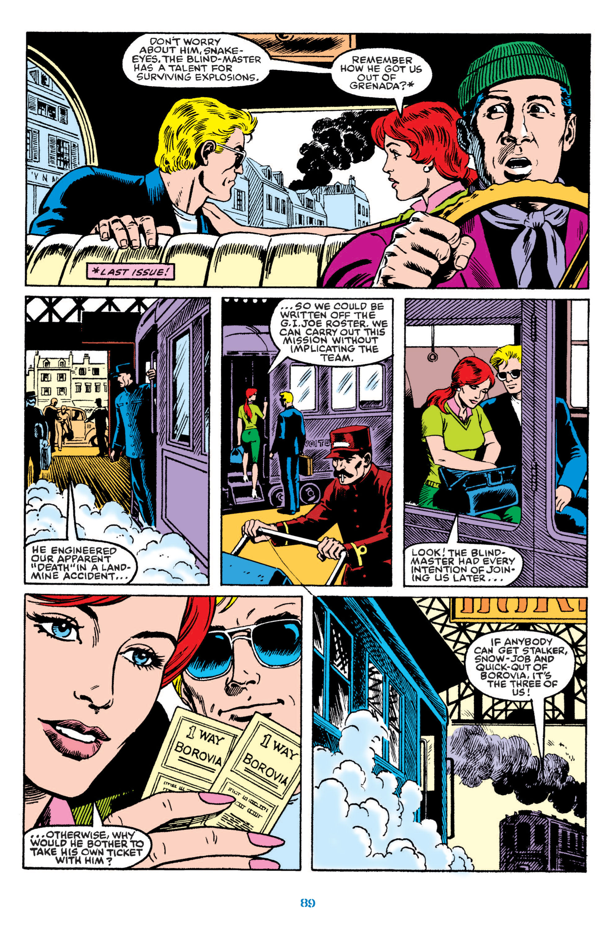 Read online Classic G.I. Joe comic -  Issue # TPB 7 (Part 1) - 90