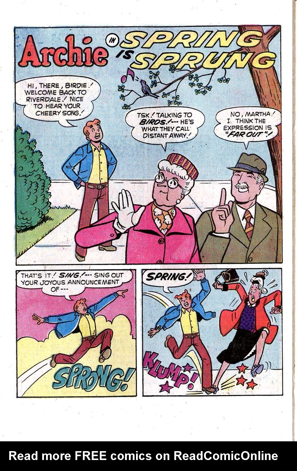 Read online Archie (1960) comic -  Issue #245 - 14