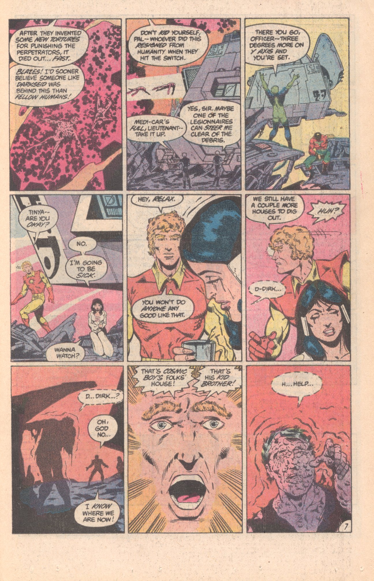 Read online Legion of Super-Heroes (1980) comic -  Issue #296 - 8