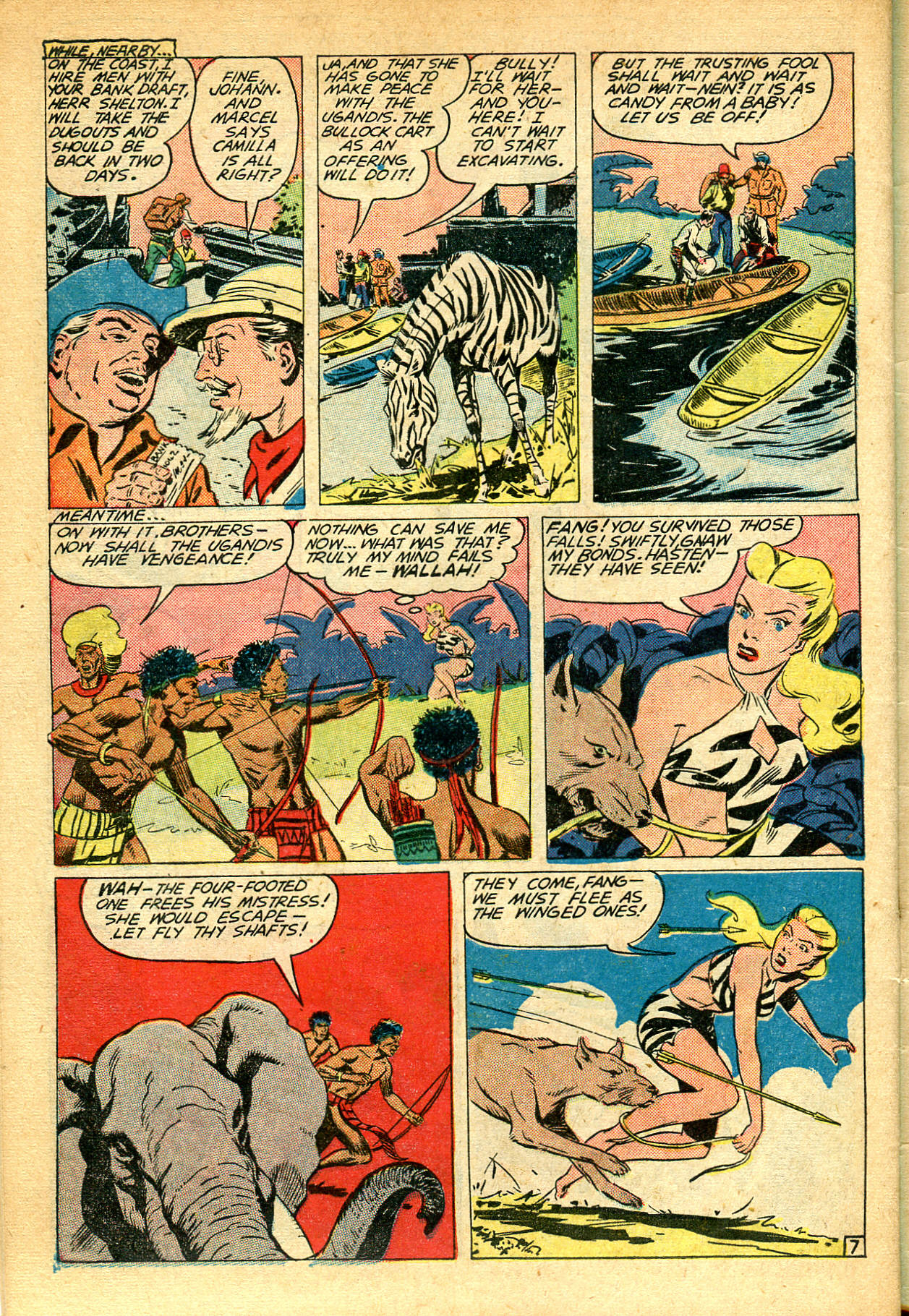 Read online Jungle Comics comic -  Issue #119 - 48