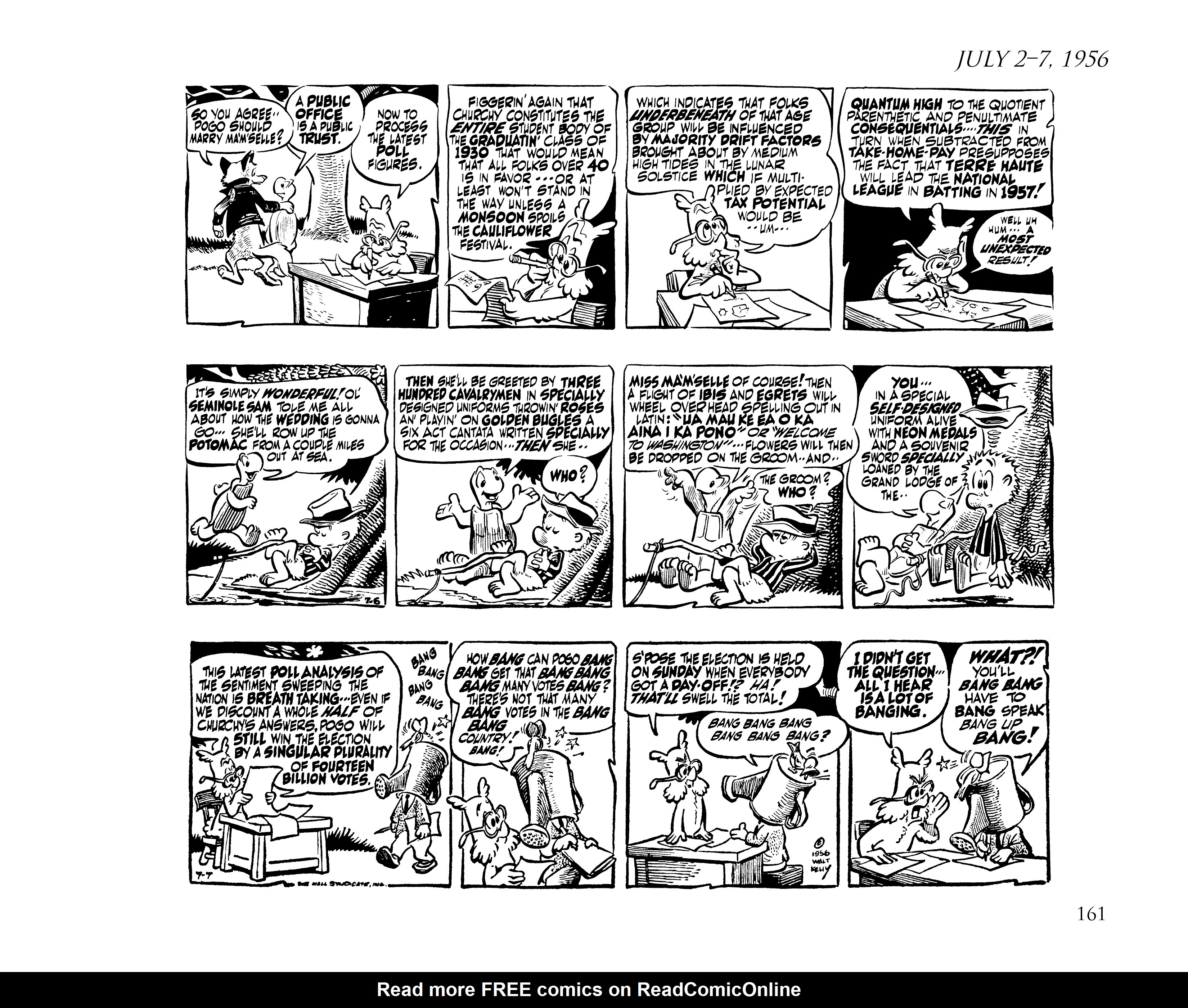 Read online Pogo by Walt Kelly: The Complete Syndicated Comic Strips comic -  Issue # TPB 4 (Part 2) - 73