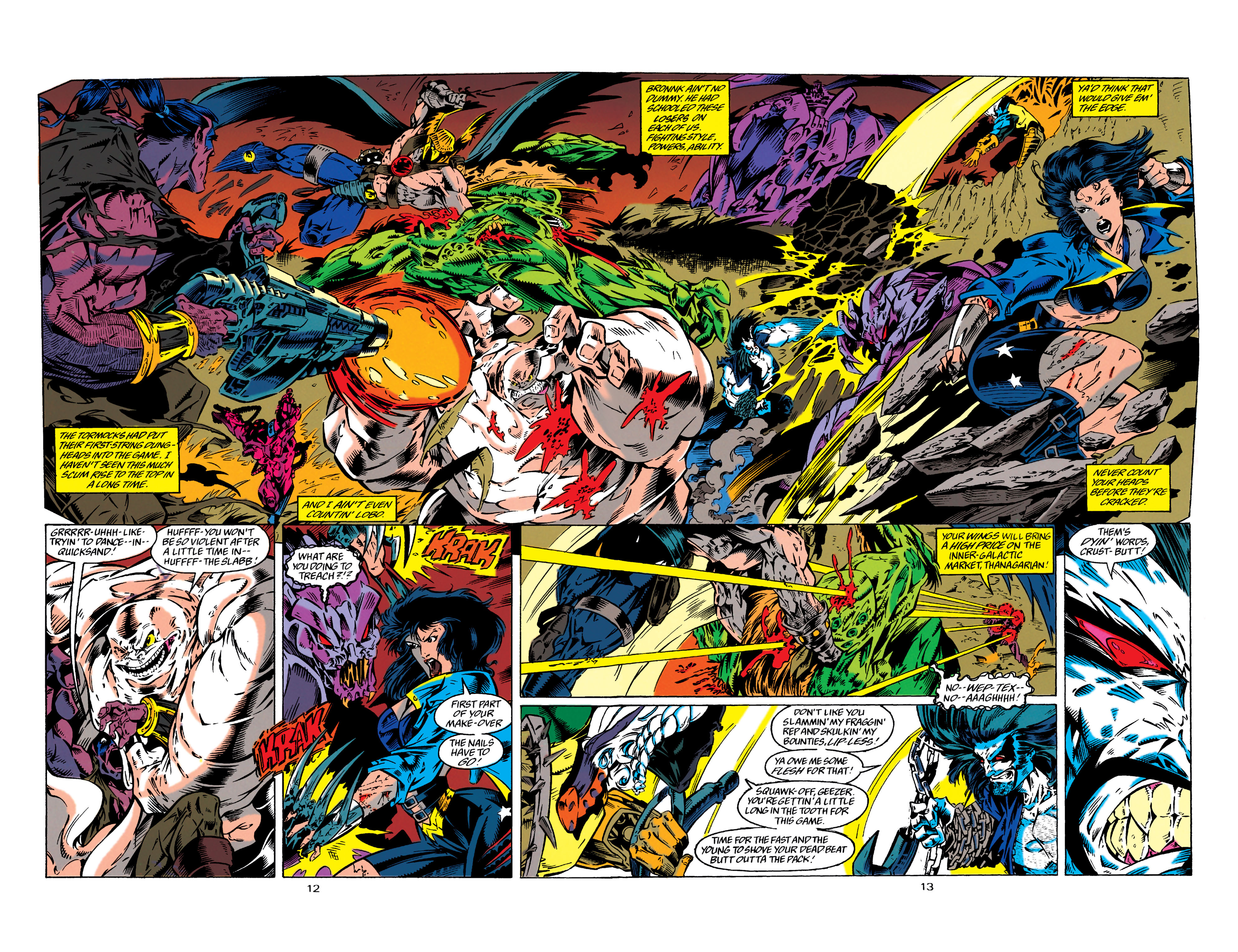 Read online Guy Gardner: Warrior comic -  Issue #34 - 12