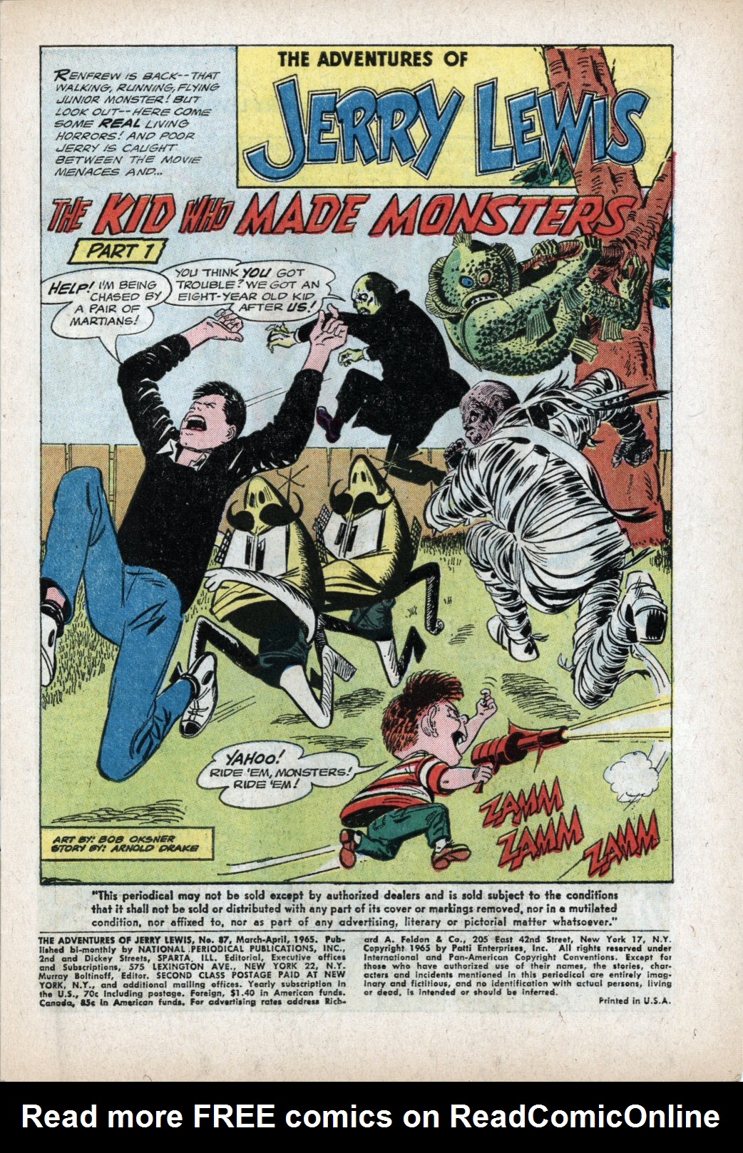 Read online The Adventures of Jerry Lewis comic -  Issue #87 - 3