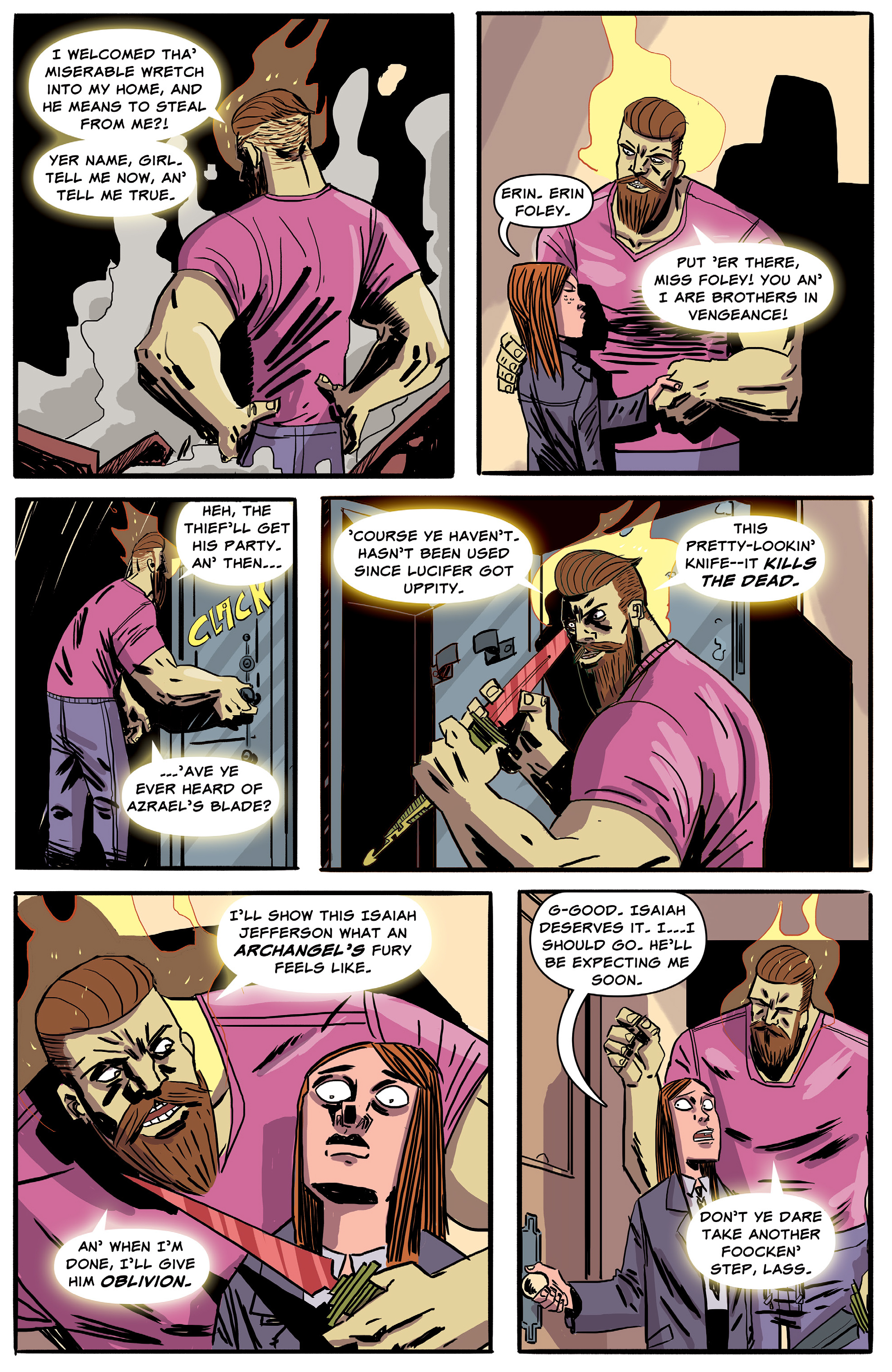 Read online Heavenly Blues comic -  Issue #5 - 13