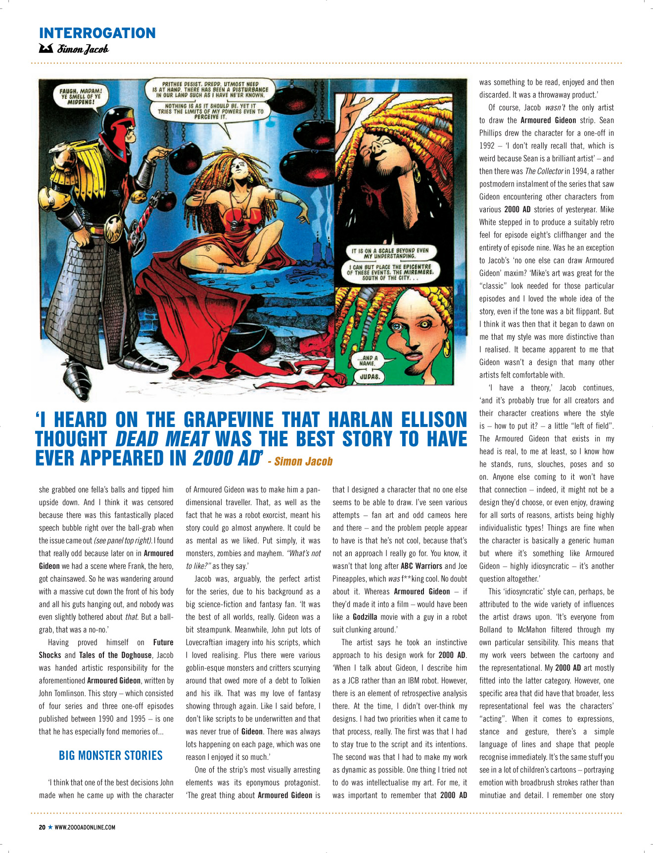Read online Judge Dredd Megazine (Vol. 5) comic -  Issue #319 - 20