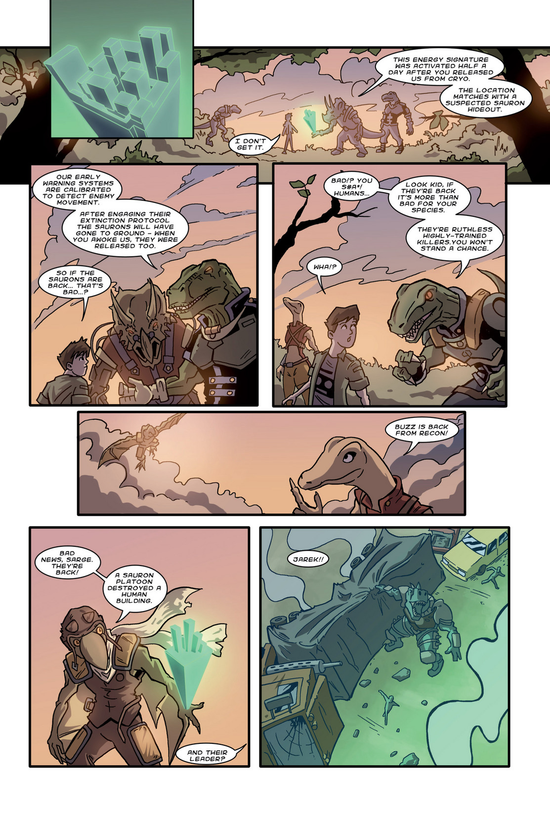 Read online Dinocorps comic -  Issue # TPB - 36
