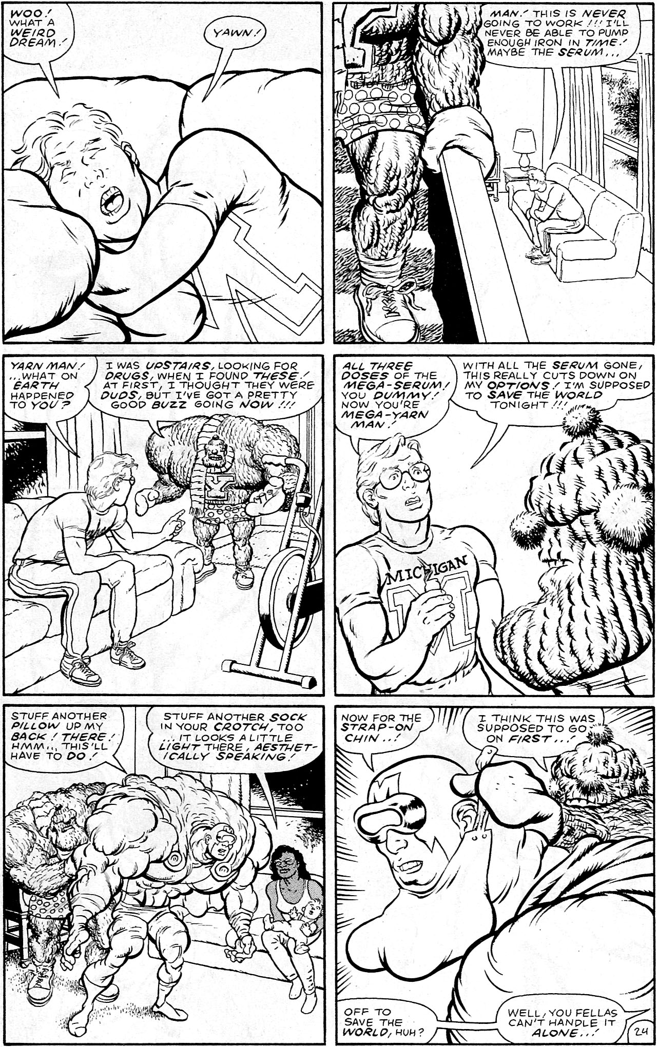 Read online Megaton Man Meets The Uncatergorizable X-Them comic -  Issue # Full - 26