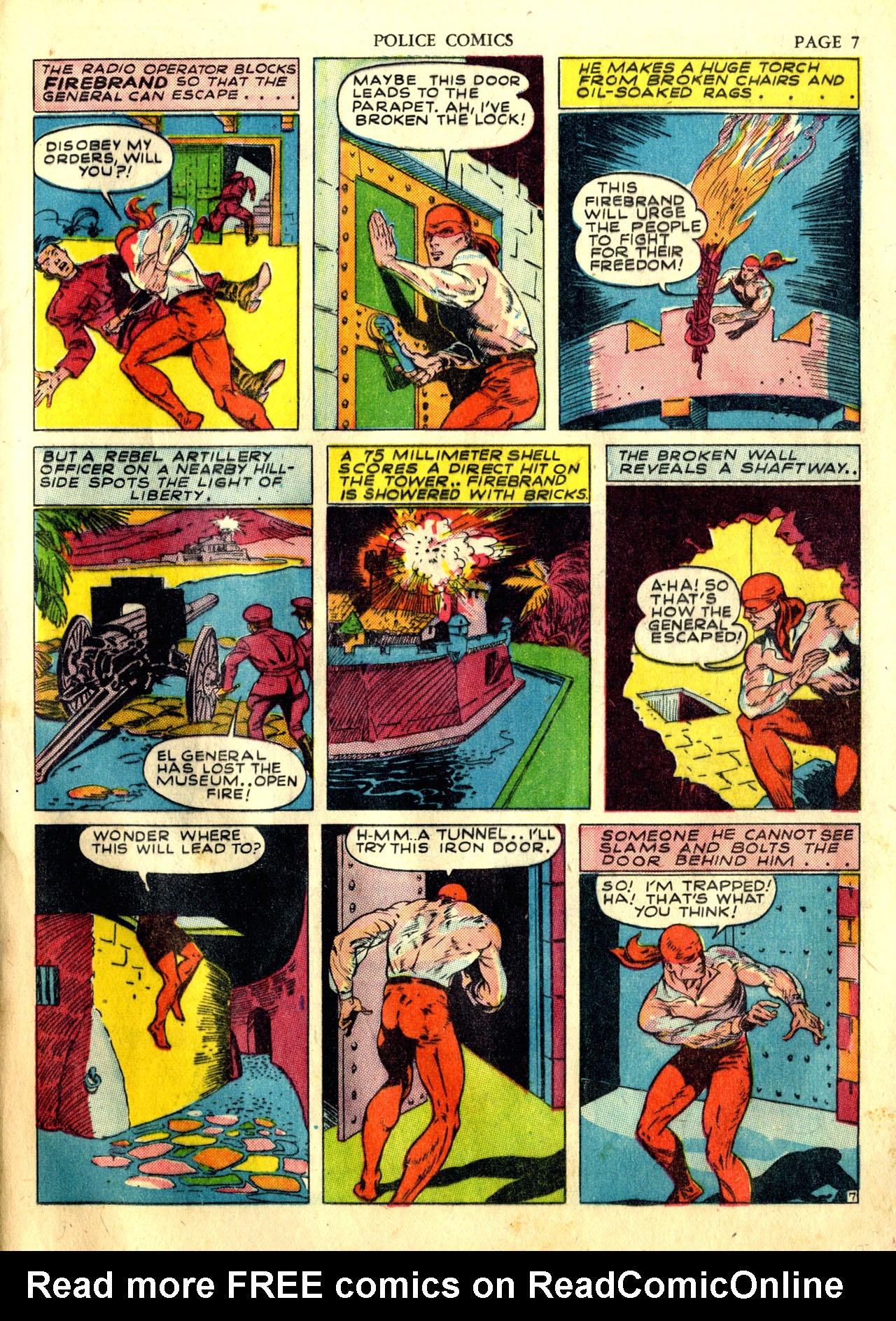 Read online Police Comics comic -  Issue #2 - 10
