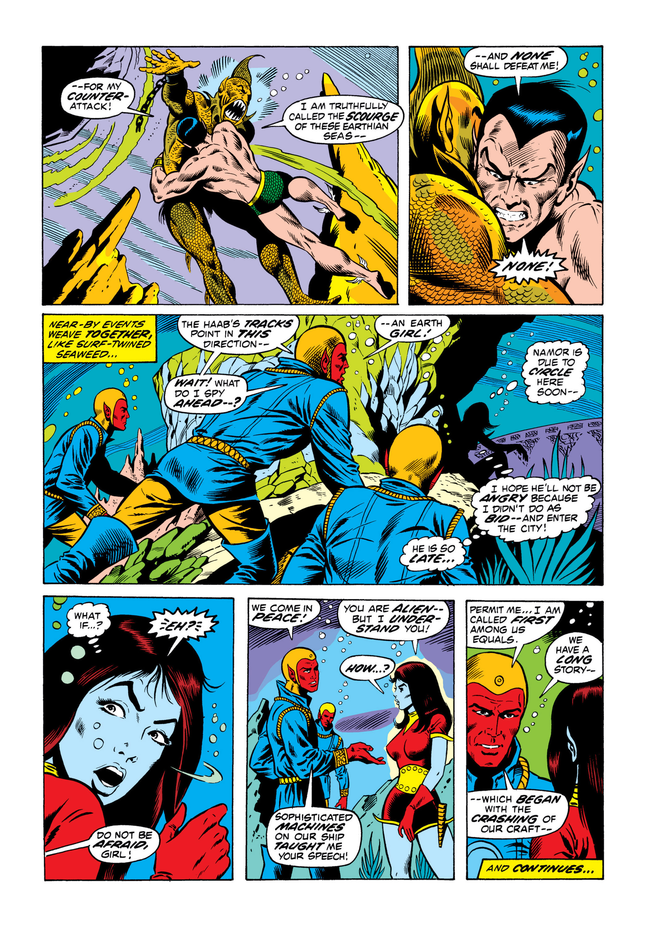 Read online Marvel Masterworks: The Sub-Mariner comic -  Issue # TPB 7 (Part 2) - 38
