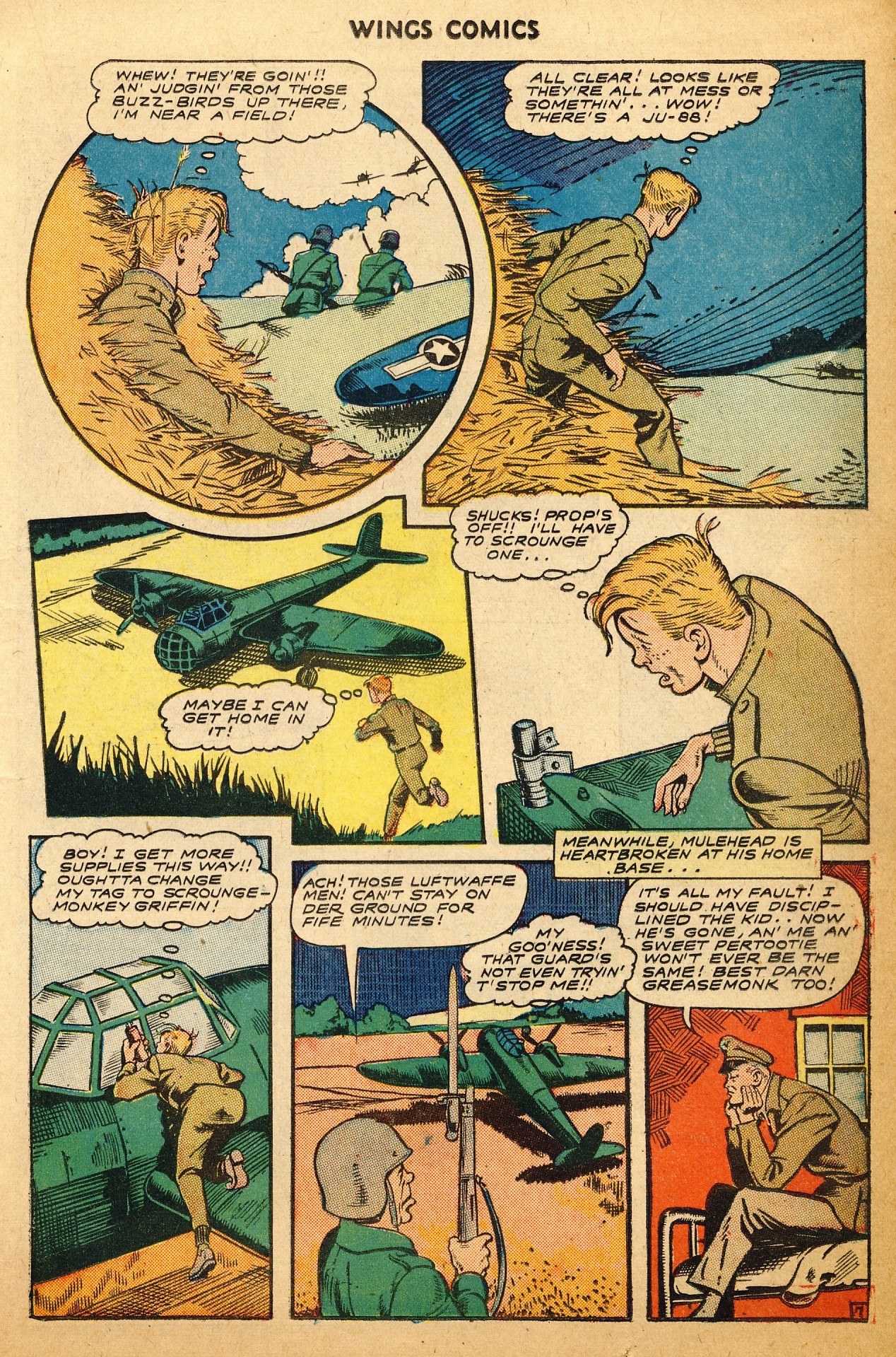 Read online Wings Comics comic -  Issue #52 - 19