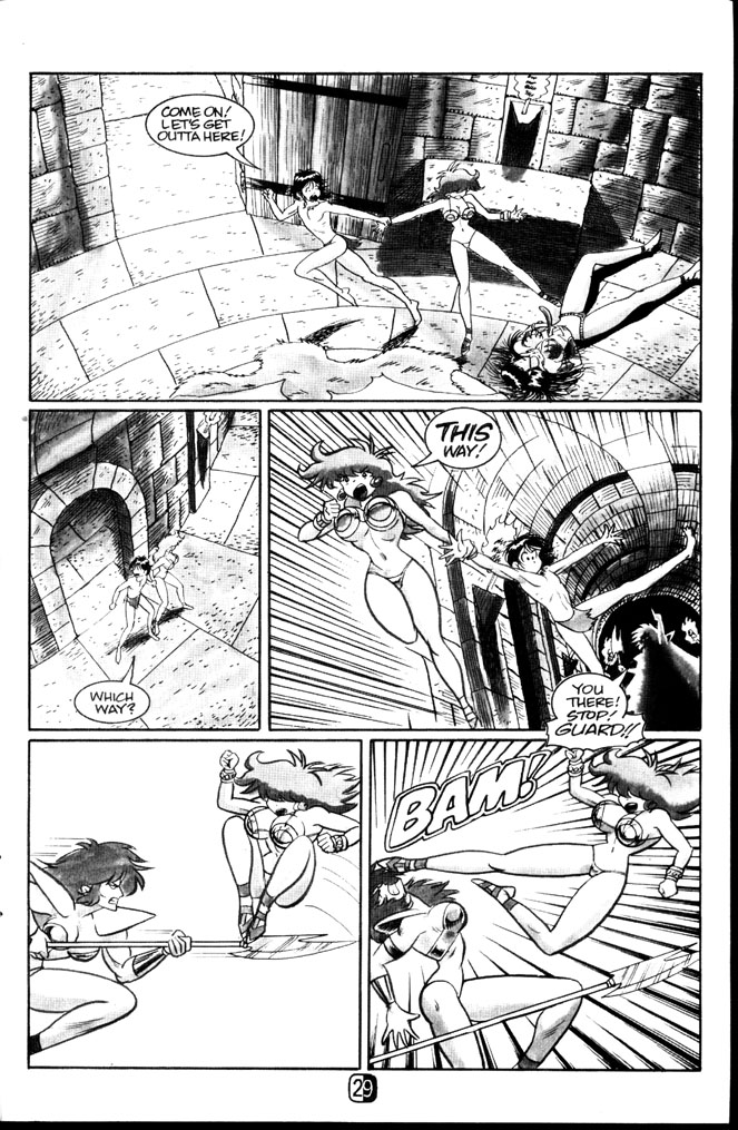 Read online Amazon Gazonga: Bad Girls Of The Jungle comic -  Issue # Full - 31