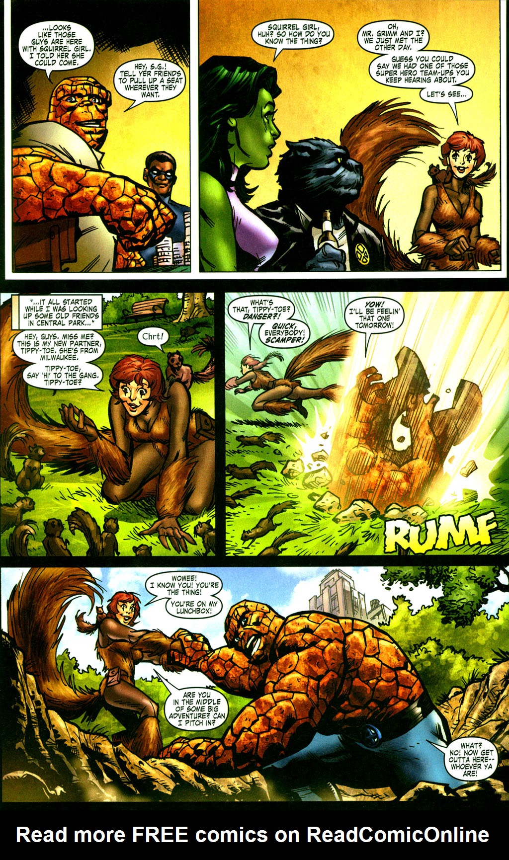 Read online The Thing (2006) comic -  Issue #8 - 6