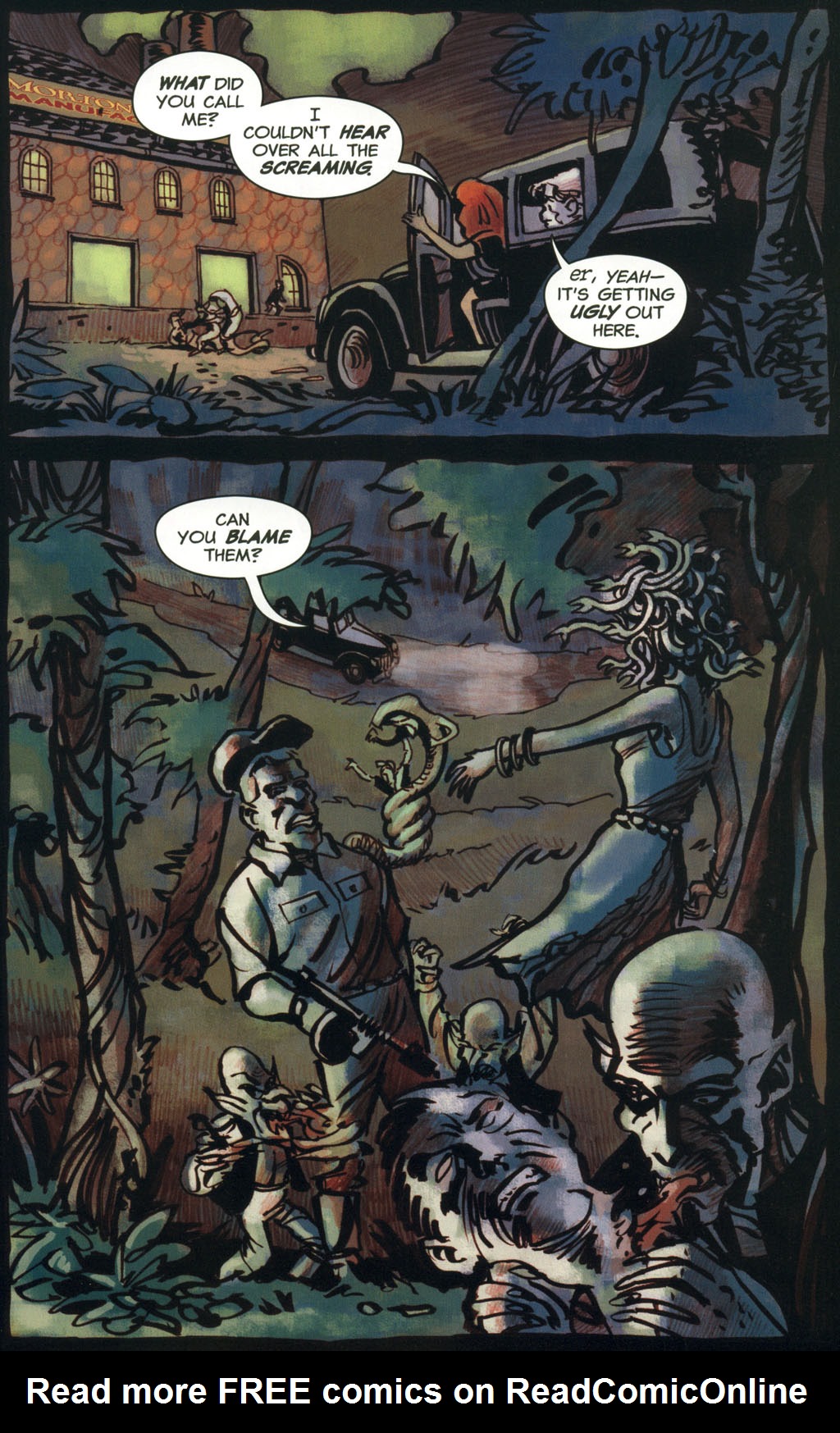 Read online Frankenstein Mobster comic -  Issue #6 - 24