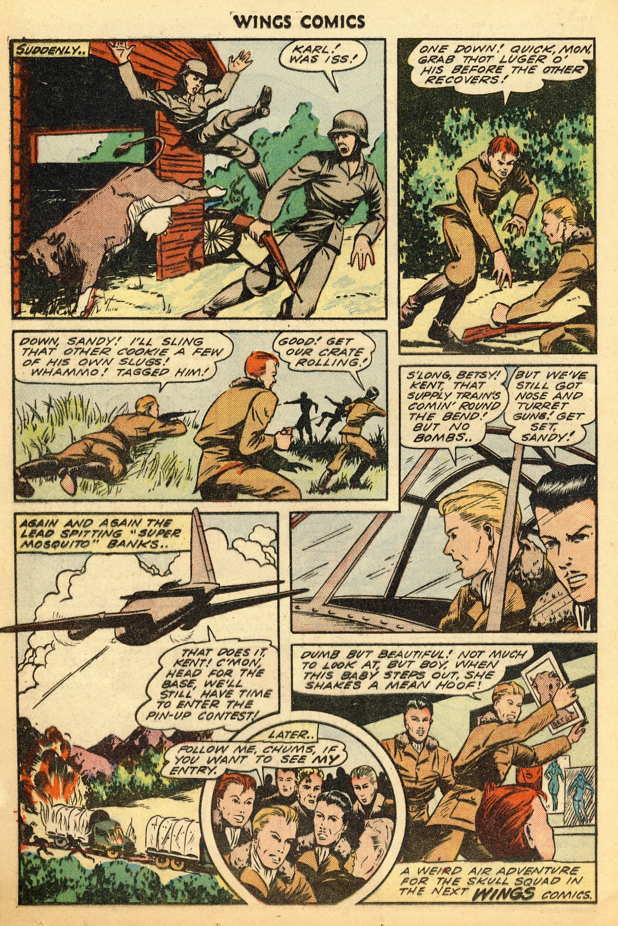 Read online Wings Comics comic -  Issue #45 - 32