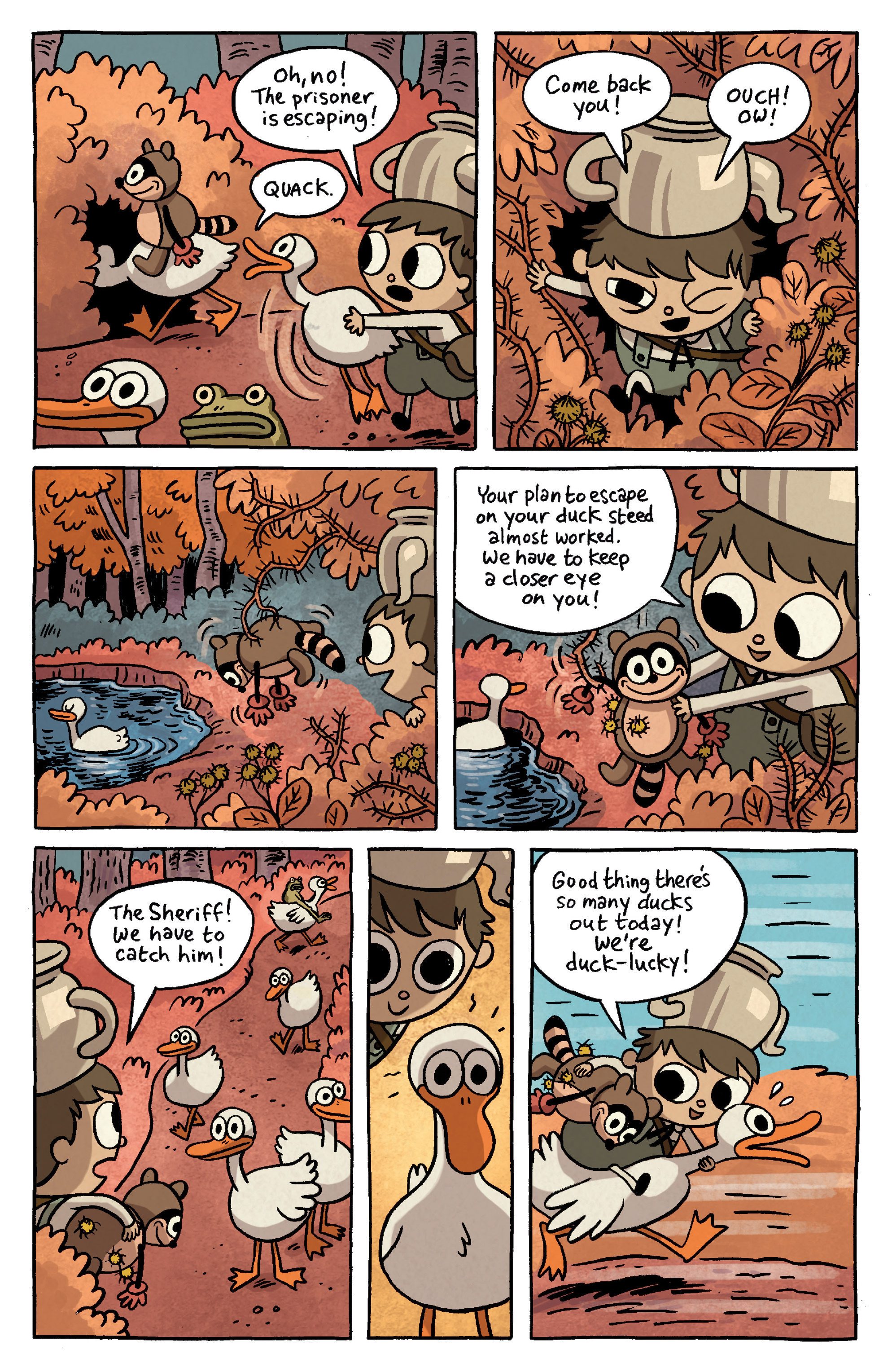 Read online Over the Garden Wall (2016) comic -  Issue #3 - 5