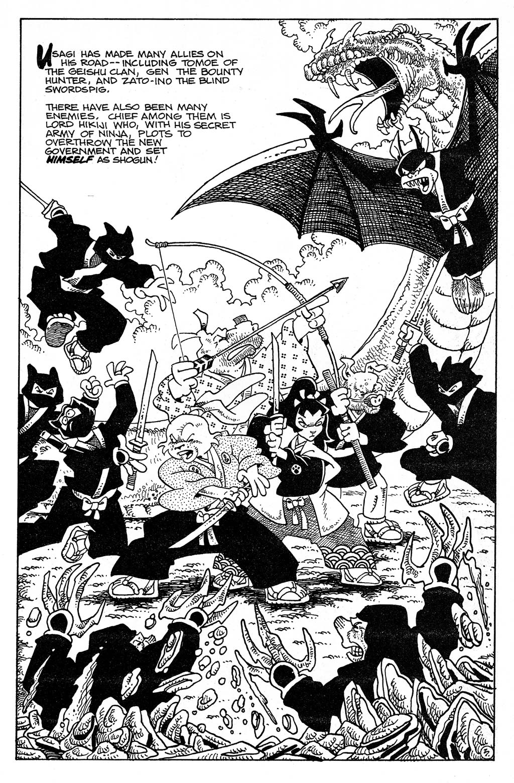 Read online Usagi Yojimbo (1996) comic -  Issue #1 - 5