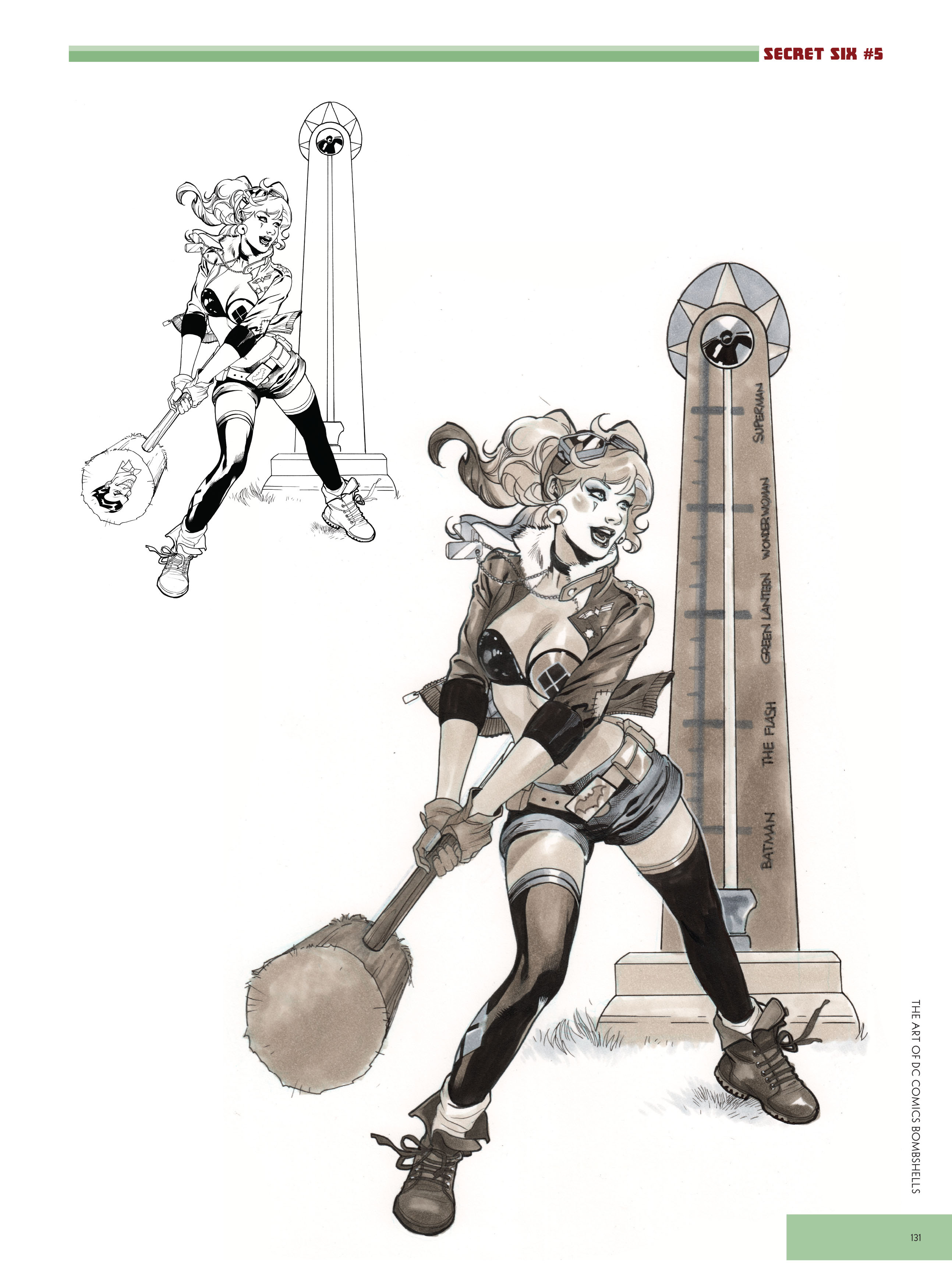 Read online The Art of DC Comics Bombshells comic -  Issue # TPB (Part 1) - 90