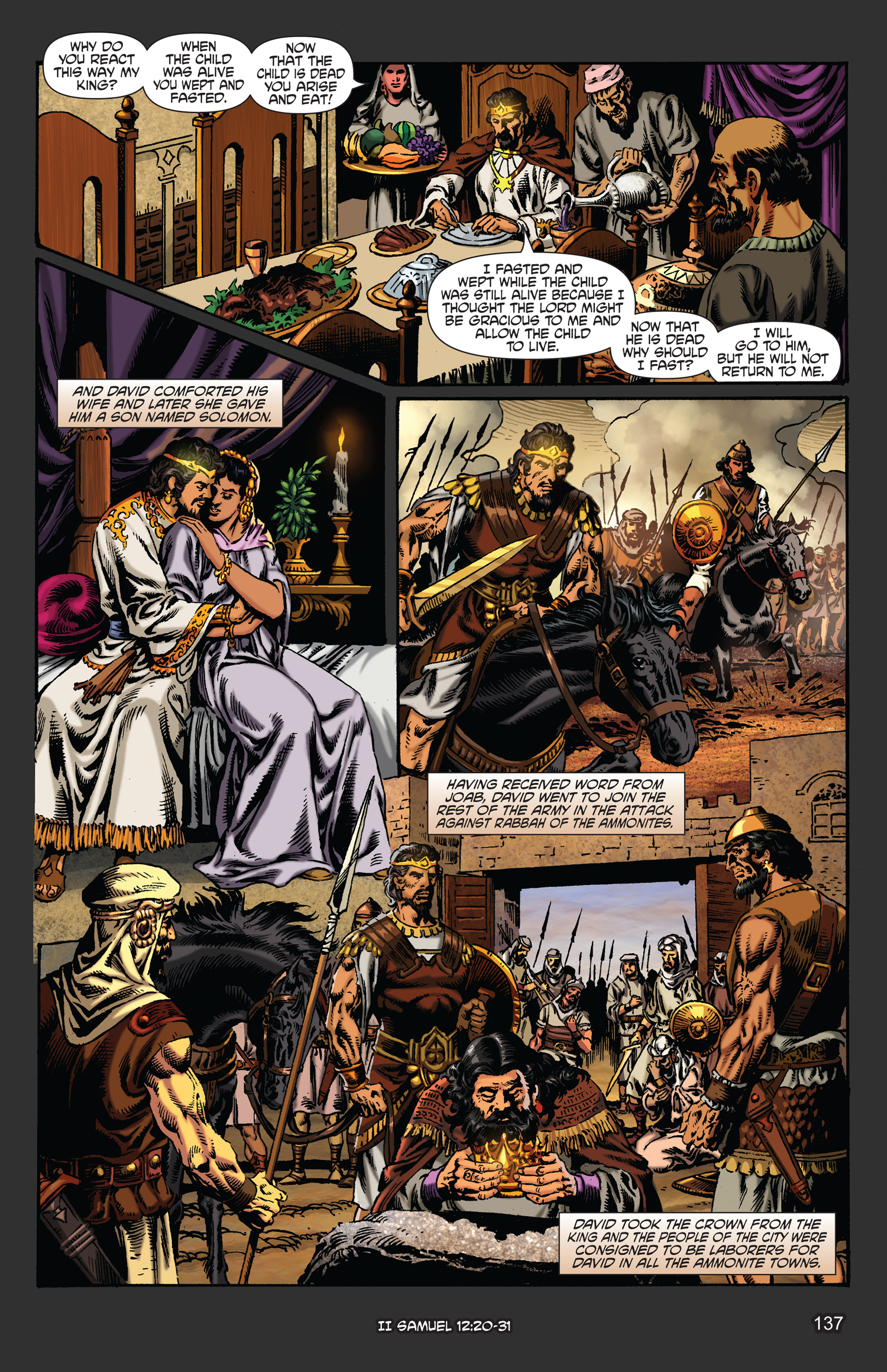 Read online The Kingstone Bible comic -  Issue #5 - 141