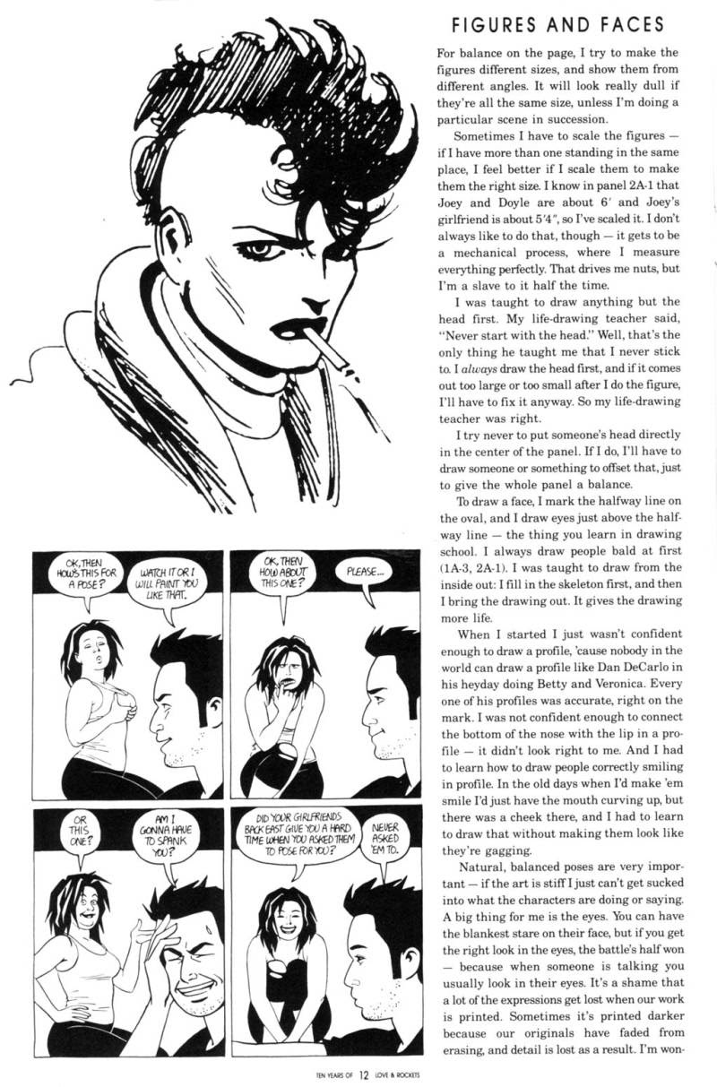 Read online Ten Years of Love and Rockets comic -  Issue # Full - 12