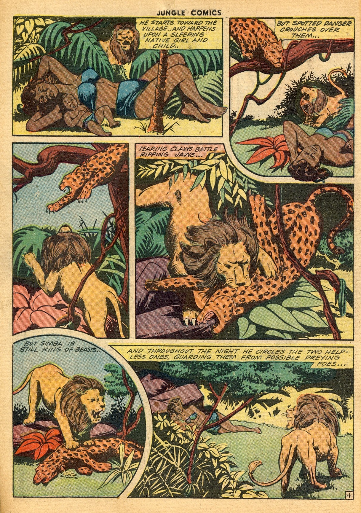 Read online Jungle Comics comic -  Issue #51 - 18