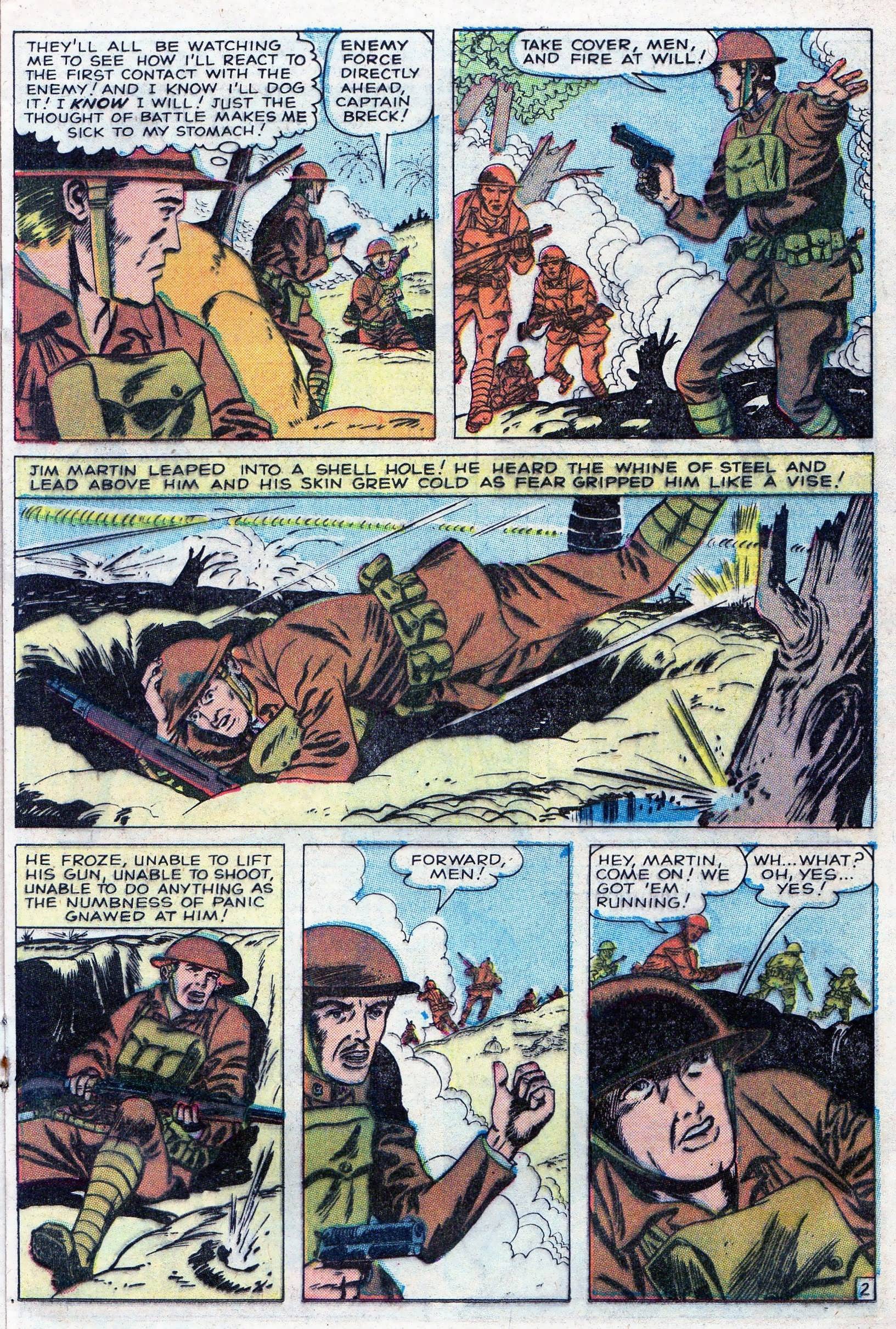 Read online Marines in Battle comic -  Issue #25 - 17