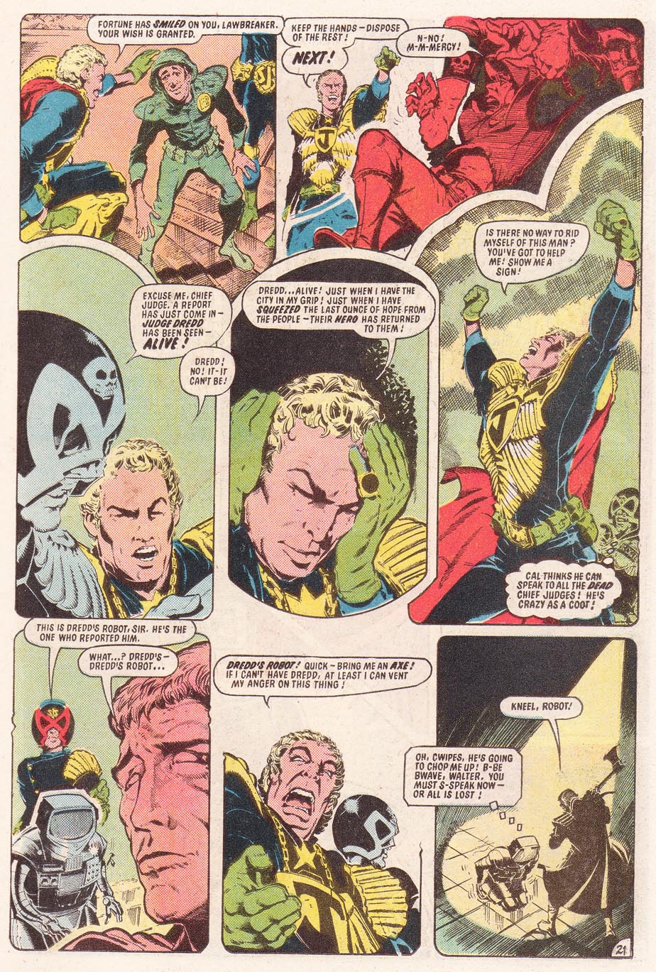 Read online Judge Dredd (1983) comic -  Issue #12 - 22