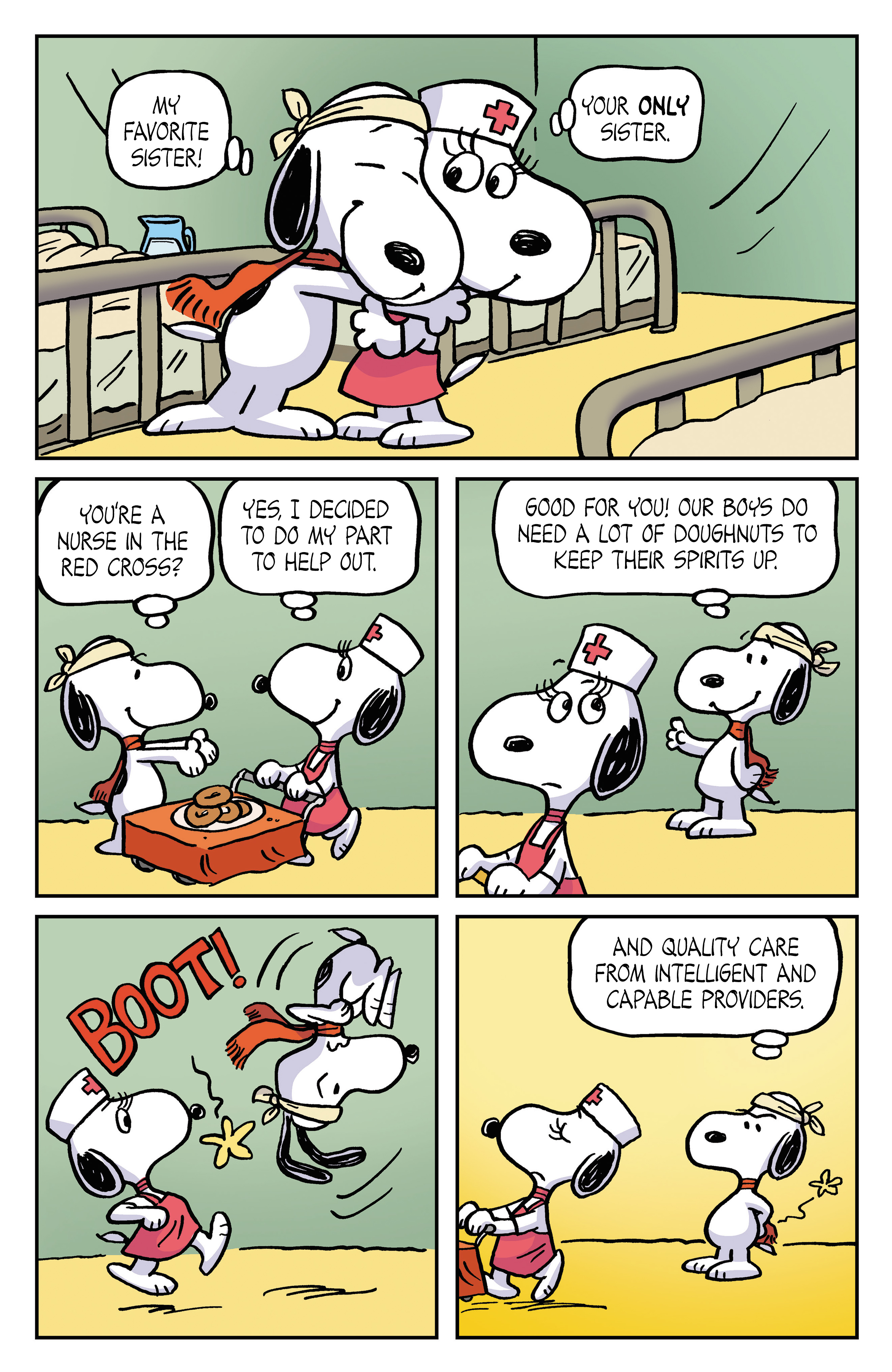 Read online Peanuts: Where Beagles Dare! comic -  Issue # Full - 54