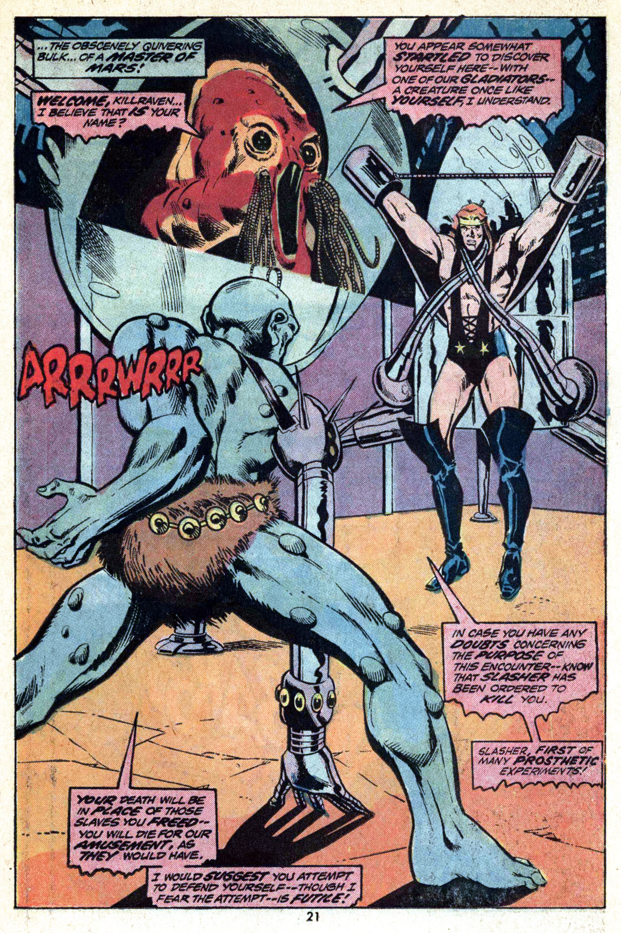 Read online Amazing Adventures (1970) comic -  Issue #19 - 23