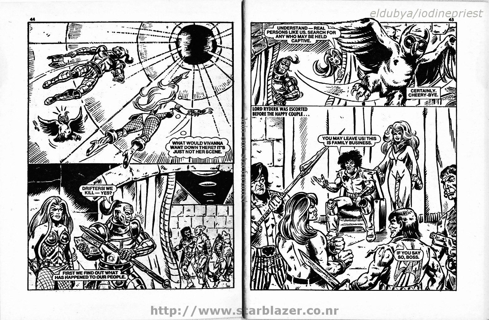 Read online Starblazer comic -  Issue #253 - 24