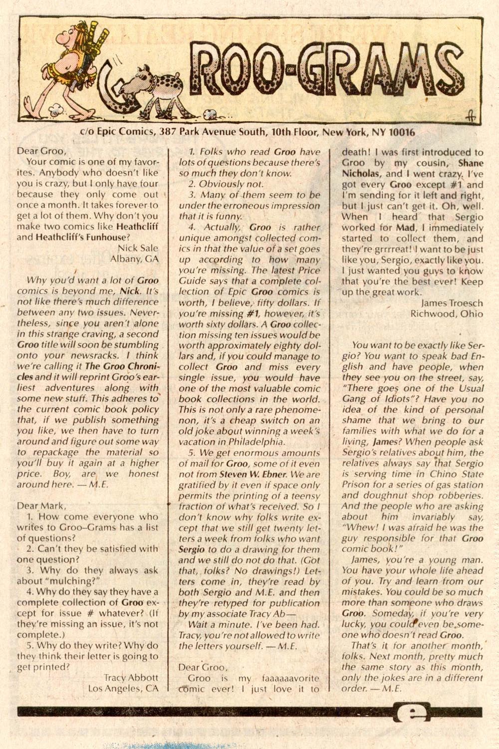 Read online Sergio Aragonés Groo the Wanderer comic -  Issue #42 - 24